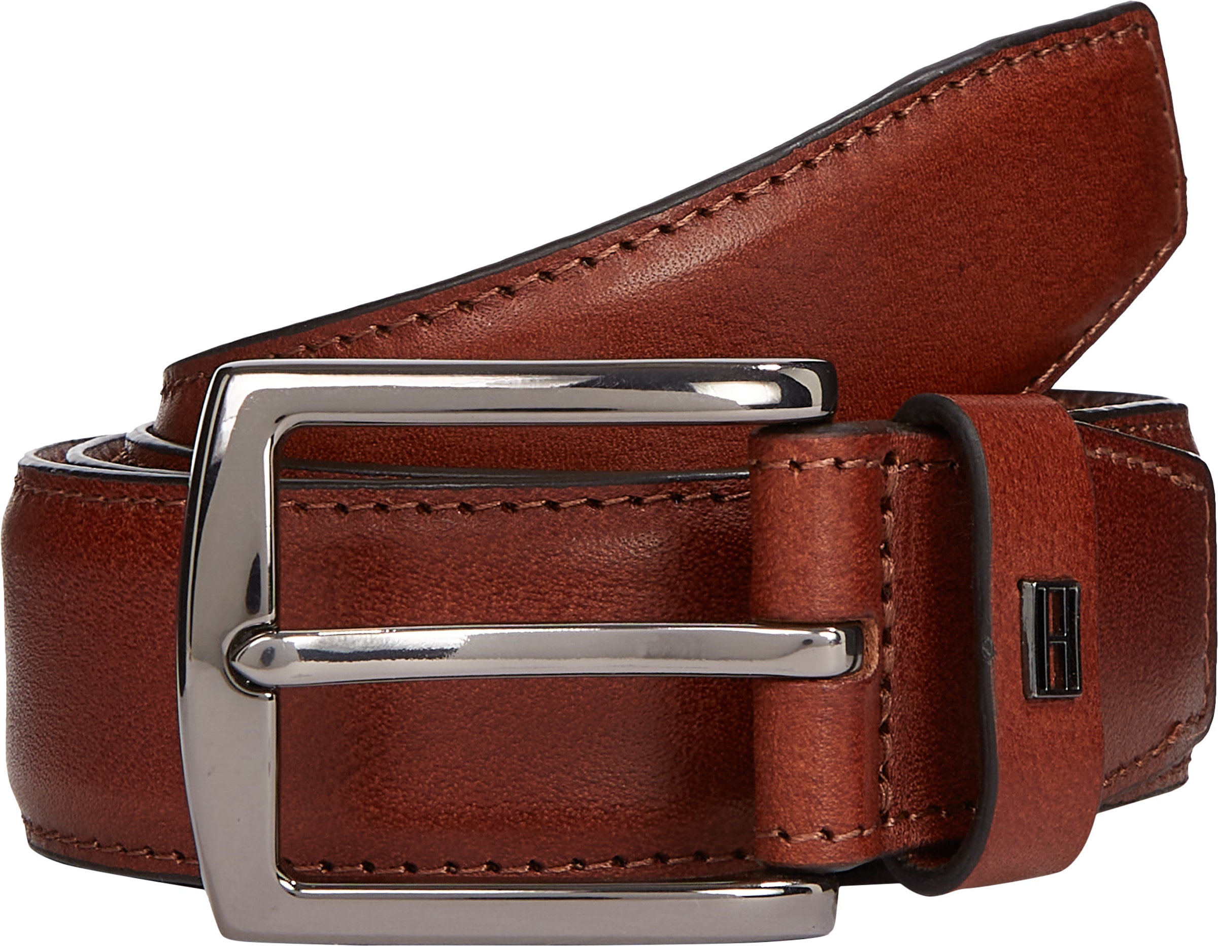 Tommy Hilfiger Ledergürtel "DENTON ELEVATED 3.5", Größenverstellbar günstig online kaufen