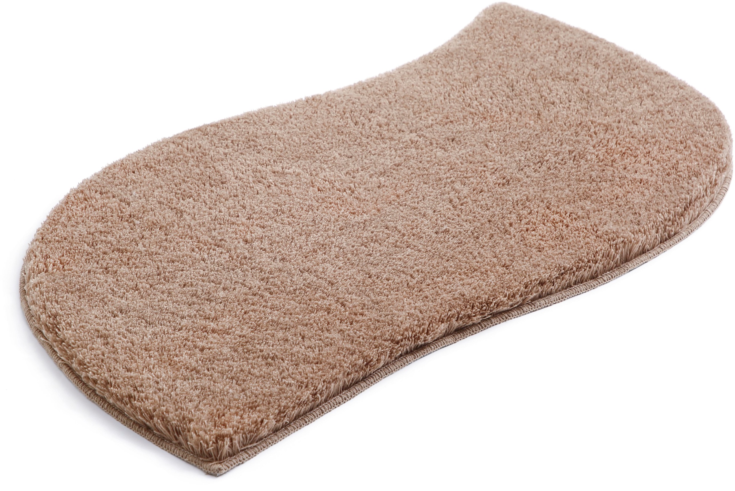 my home Badematte "Merida, Badvorleger, Badezimmer Teppich" Höhe 32 mm ruts günstig online kaufen