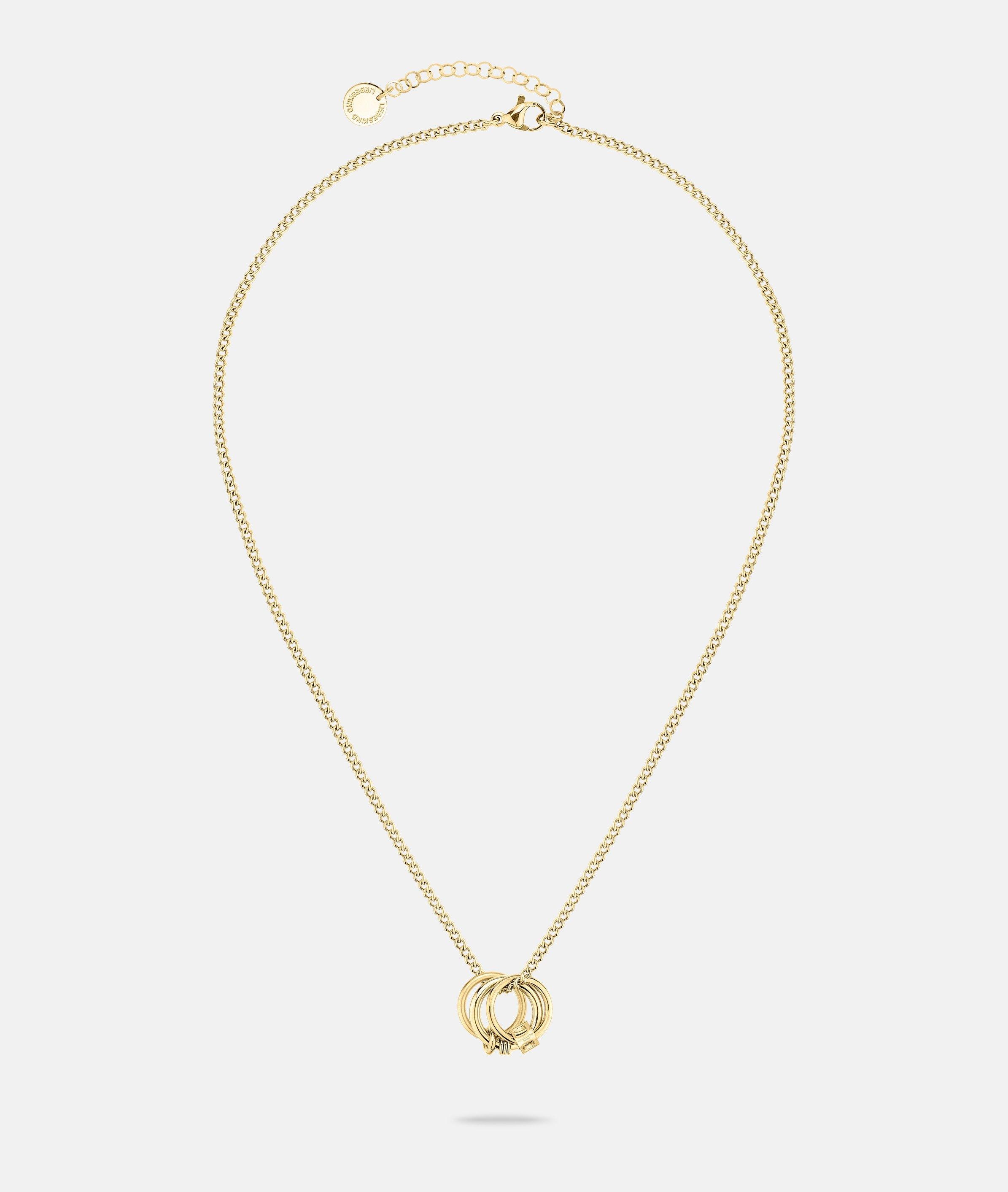 Liebeskind Berlin Kette mit Anhänger »Schmuck Geschenk Edelstahl Halskette The D-Link Mini«
