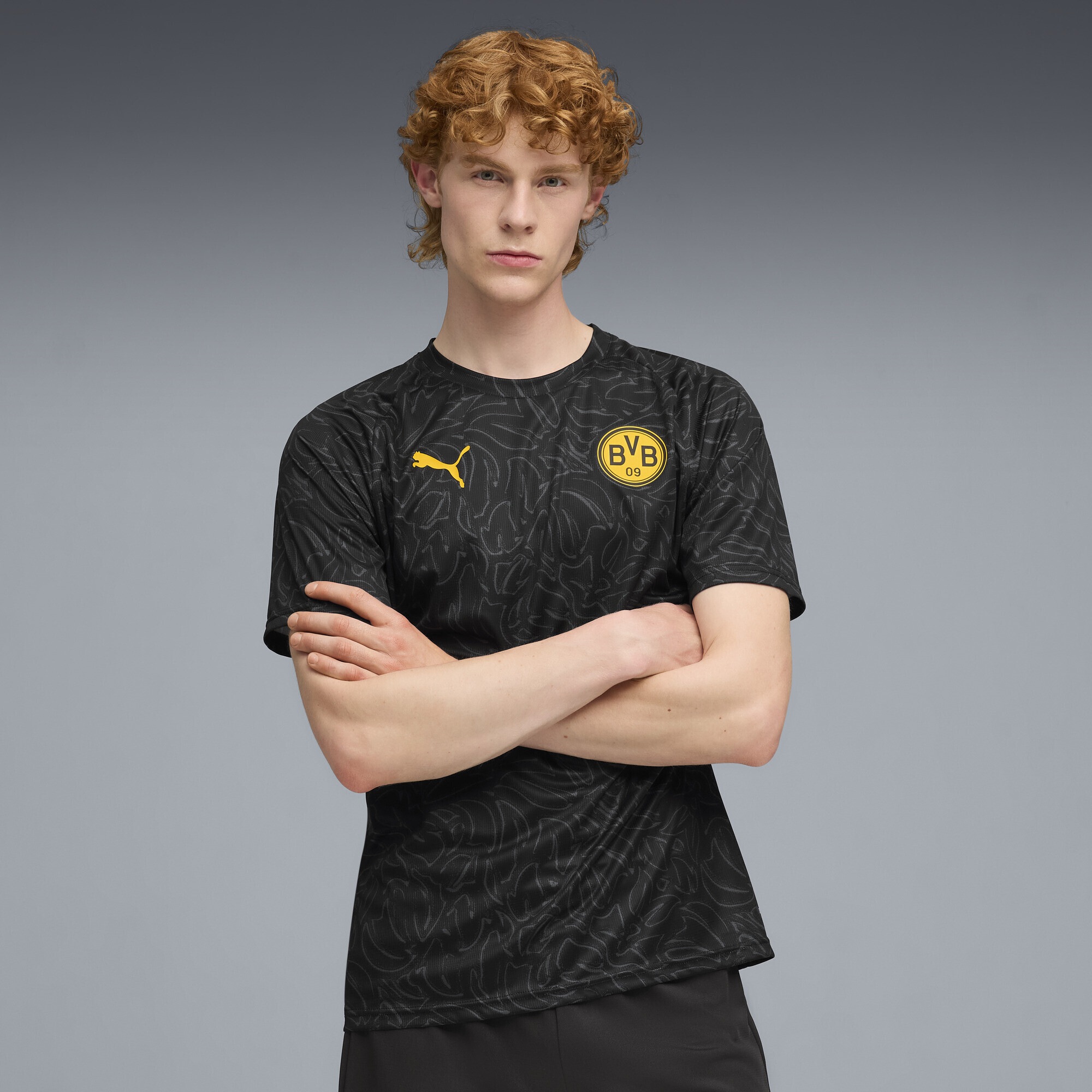 PUMA Trainingsshirt »Borussia Dortmund Aufwärmtrikot Herren«