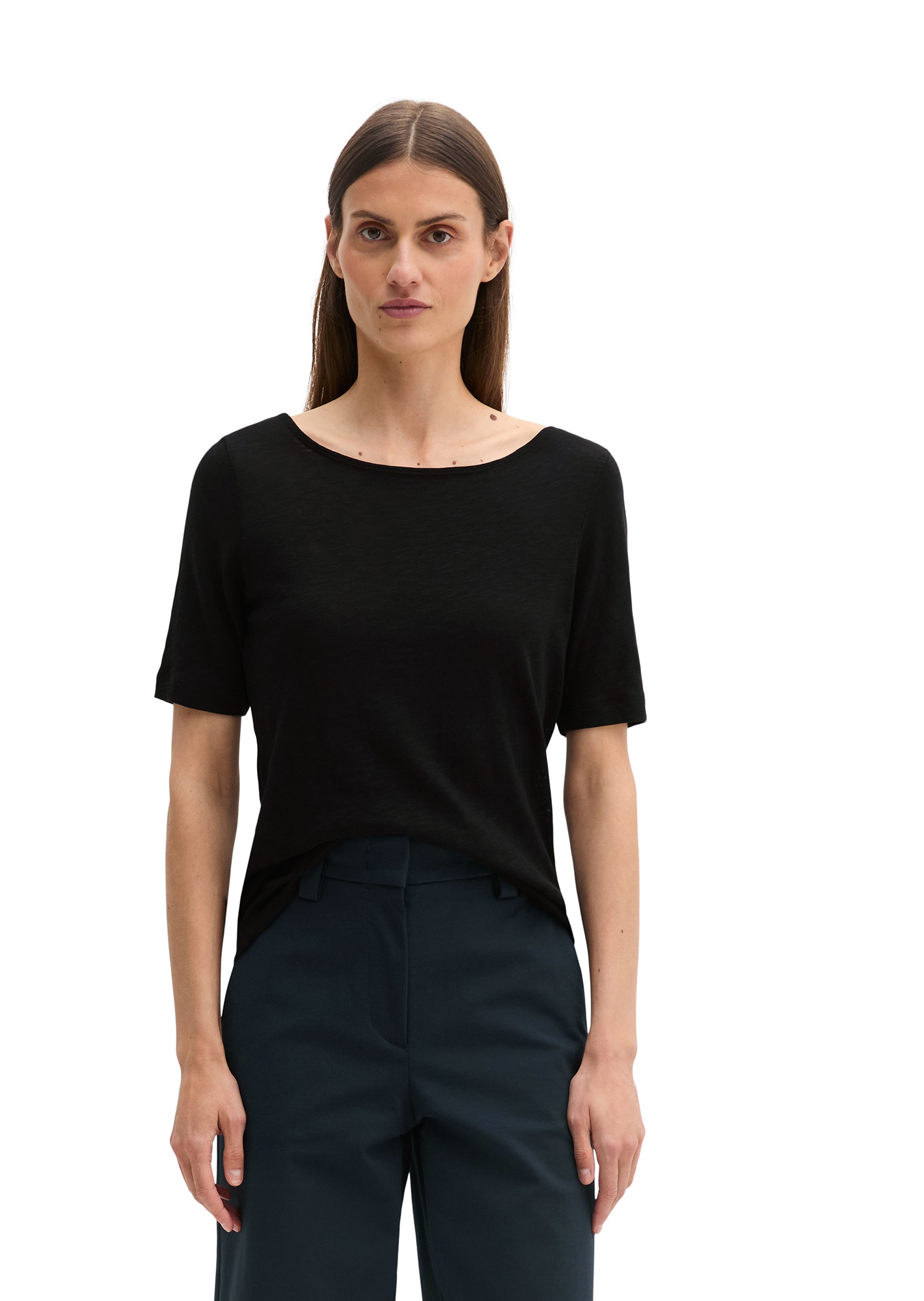 Marc O'Polo T-Shirt »mit U-Boot-Ausschnitt«