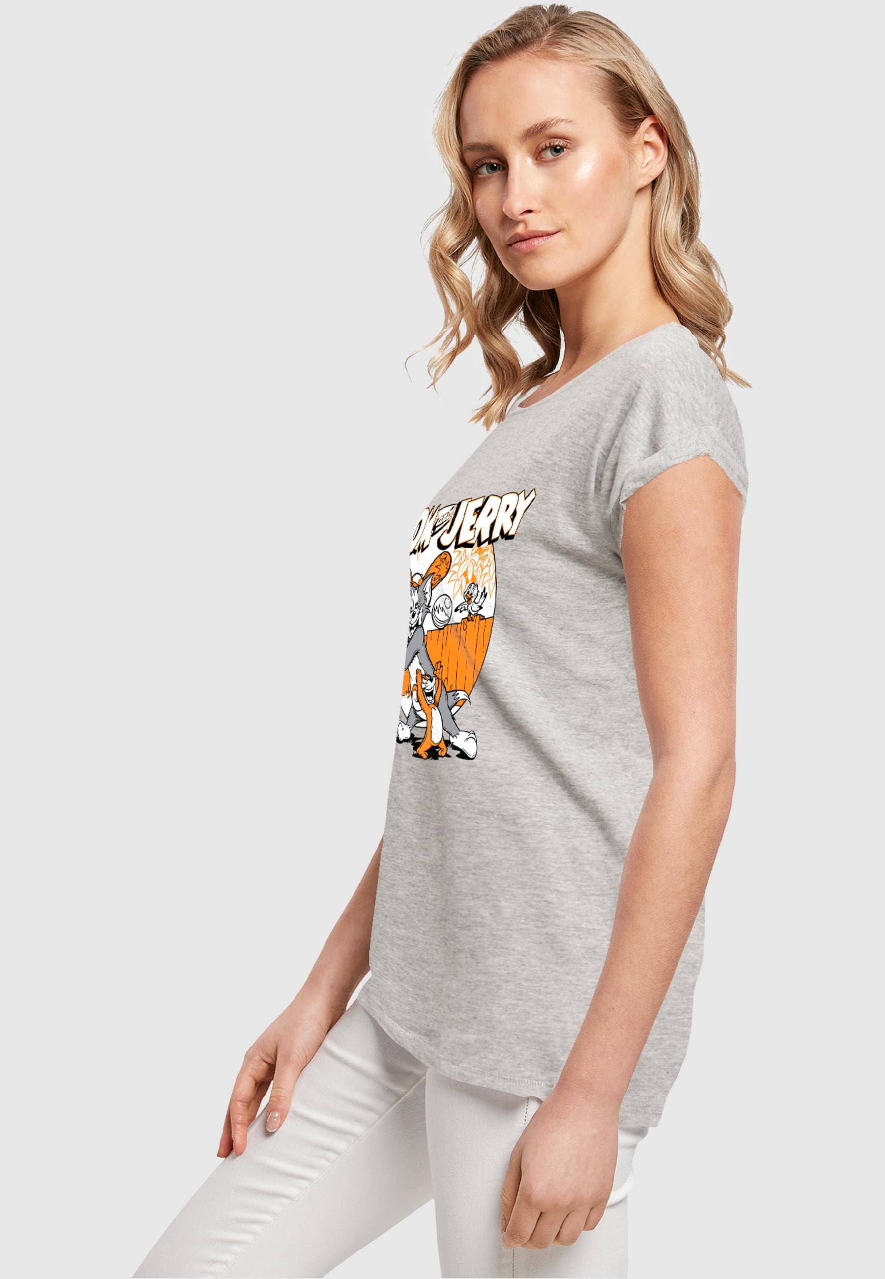 ABSOLUTE CULT T-Shirt »ABSOLUTE CULT Damen Ladies Tom and Jerry - Baseball T-Shirt«