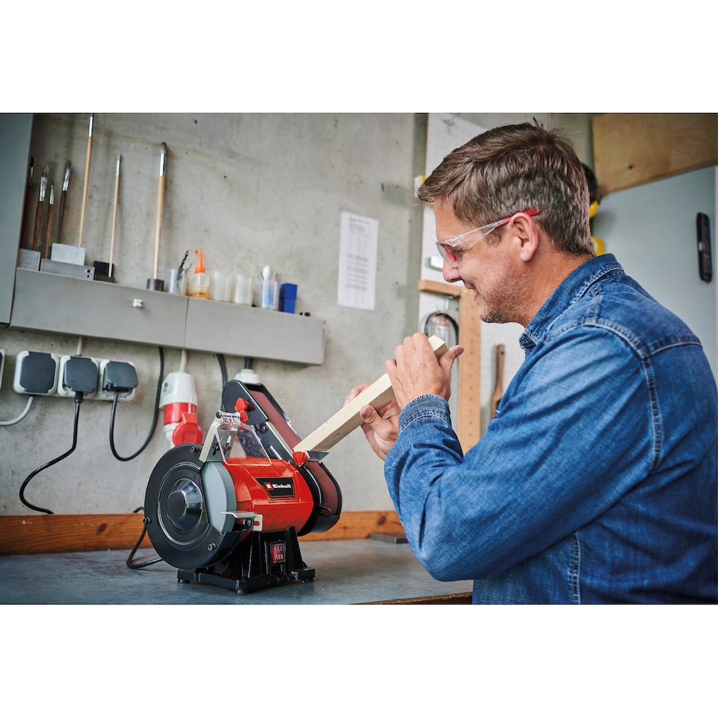 Einhell Stand-Bandschleifer »TC-US 350«, (3 tlg.)