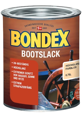 Bondex Holzlack »BOOTSLACK« Farblos 075 Liter...
