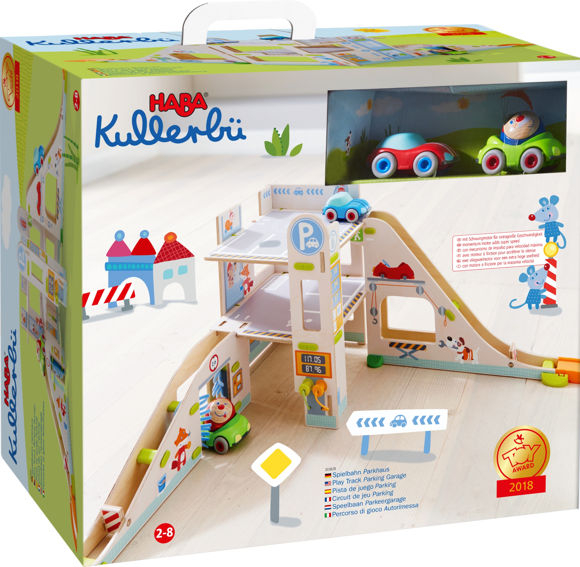 Haba Kugelbahn »Kullerbü - Parkhaus«