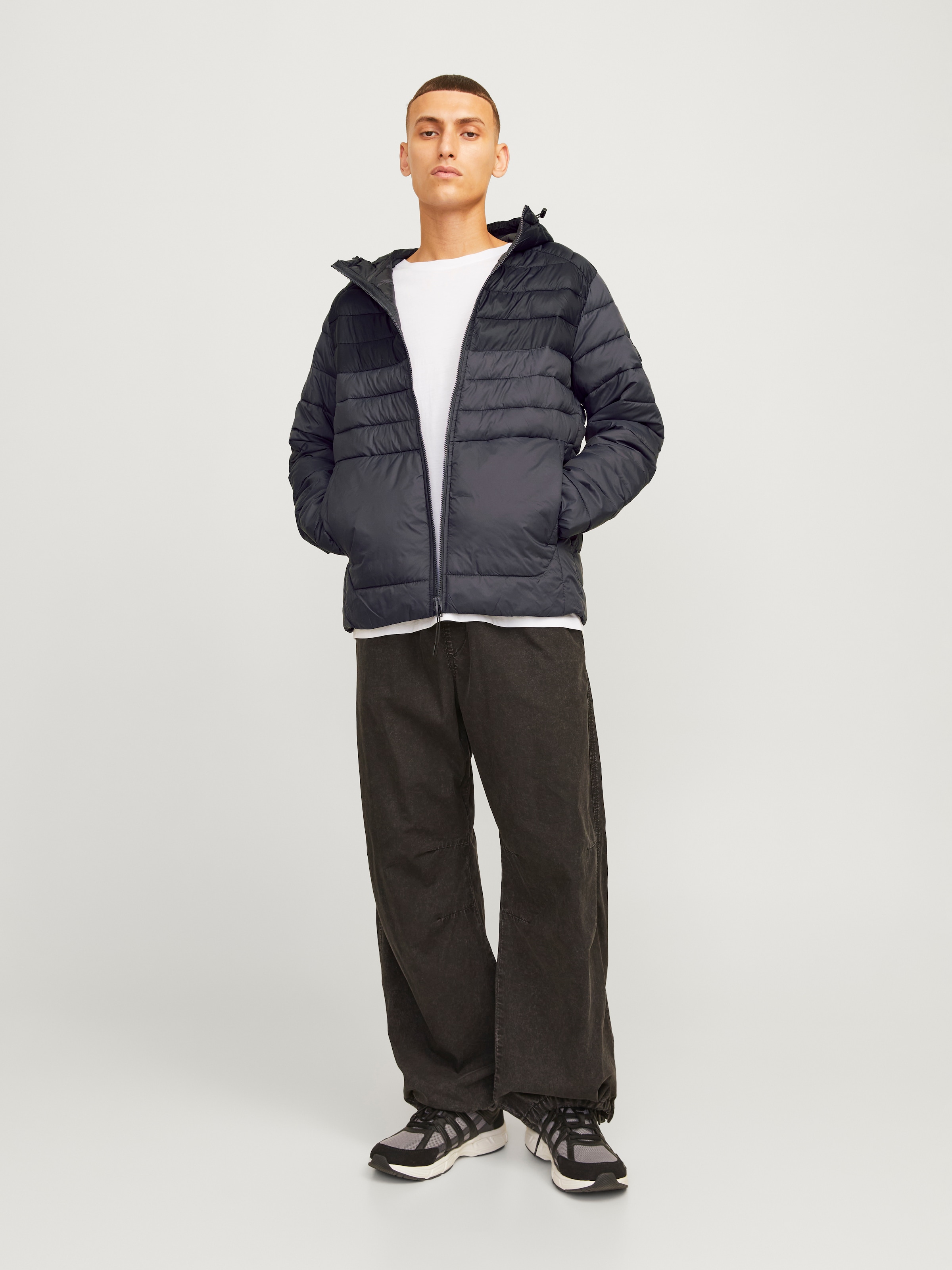 Jack & Jones Steppjacke »JJESPRINT PUFFER HOOD NOOS«, mit Kapuze