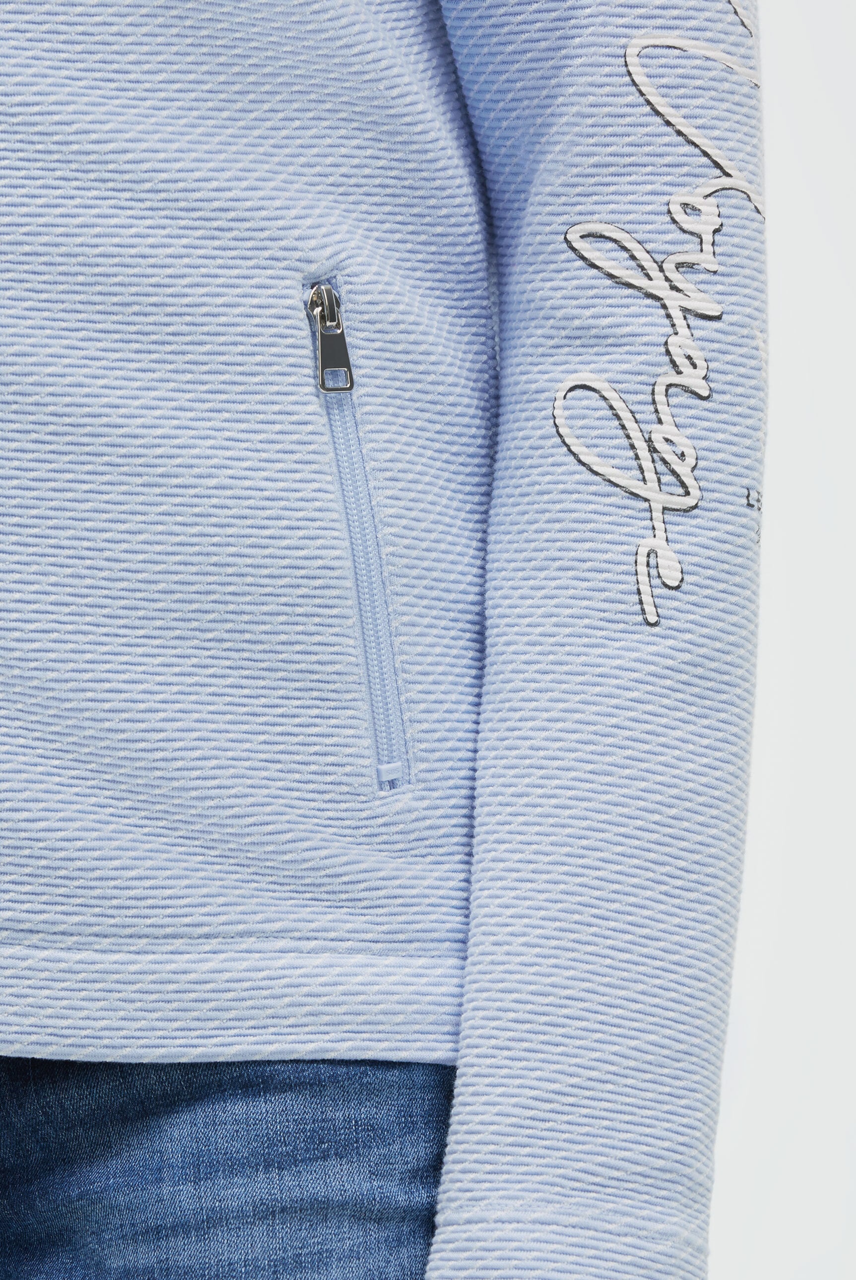 SOCCX Sweatjacke mit Reißverschlusstaschen