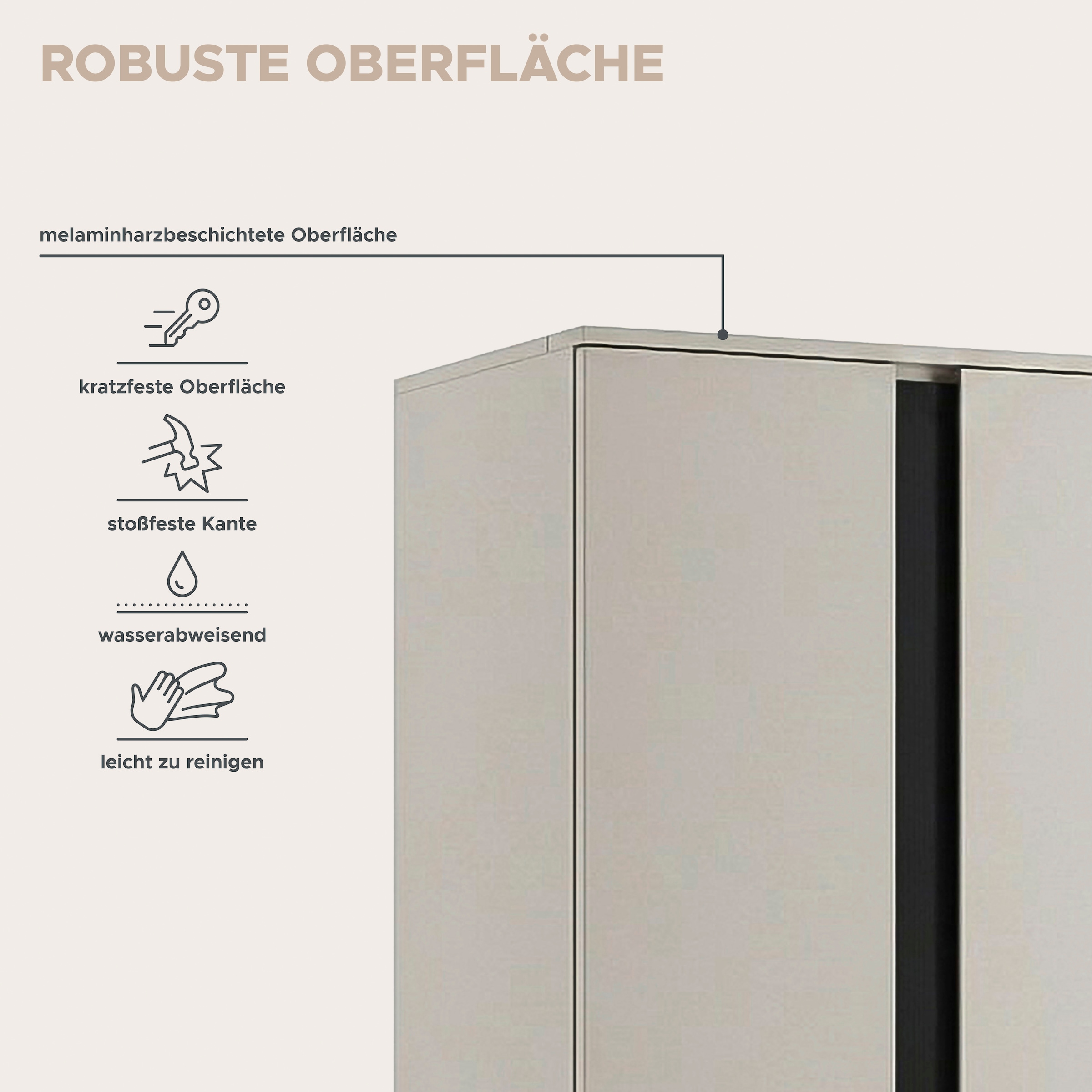 OTTO home Schrank-Set »AXIS, bestehend aus 2 Schränken, in 3 Breiten, individuell stellbar«