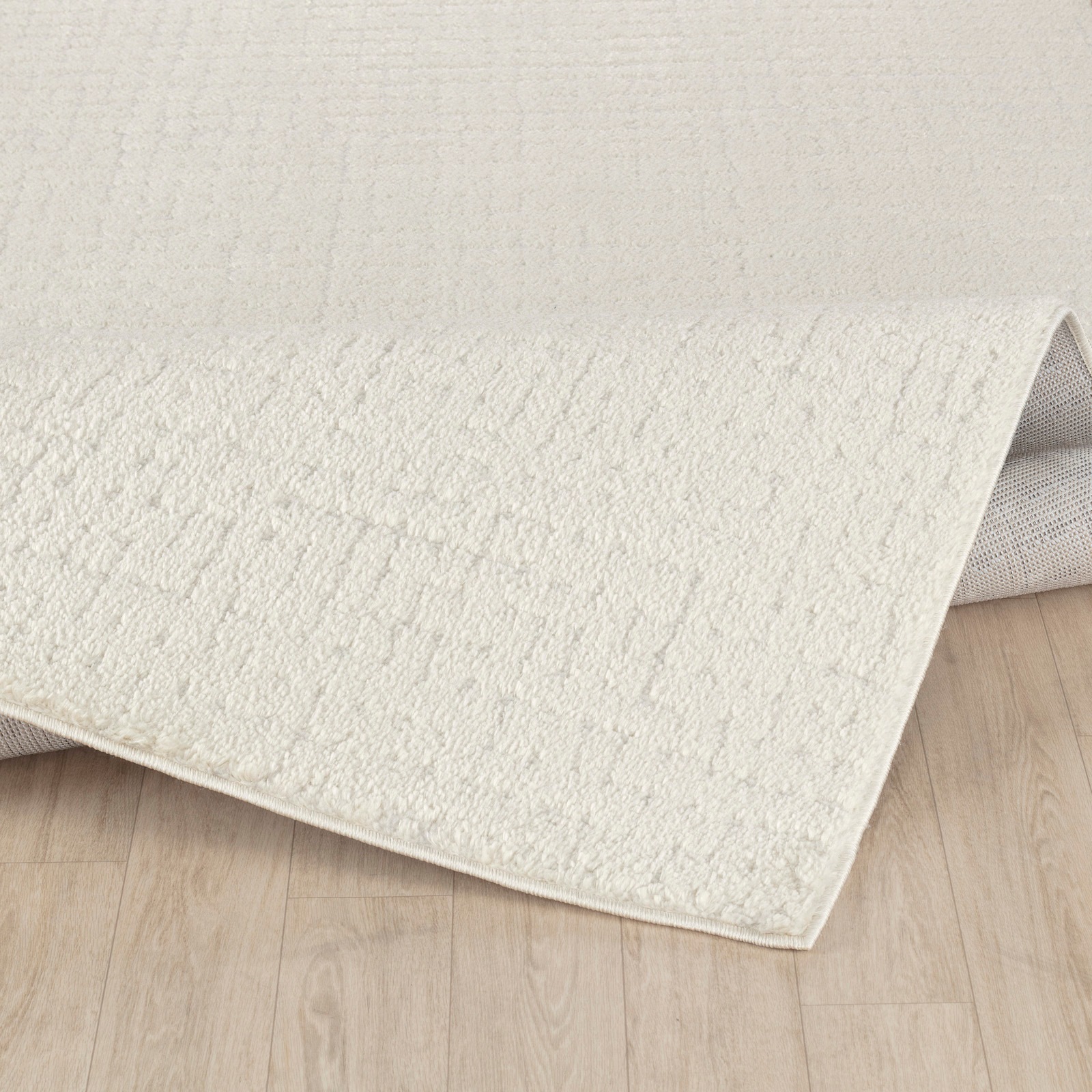 Livabliss Teppich »CAGLIARI« rechteckig 14 mm Höhe Skandi Design, Modern Boho Kurzflor Wohnzimmerteppich, Schlafzimmer