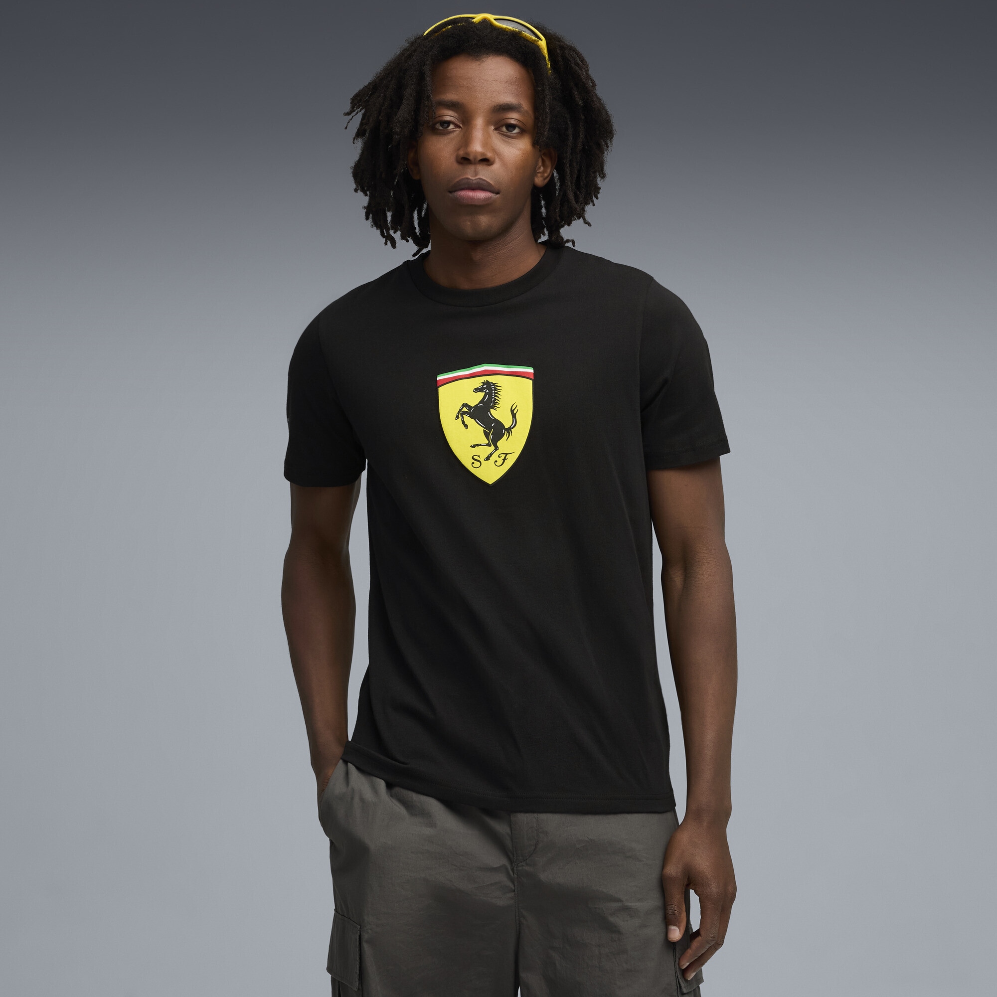 PUMA T-Shirt »Scuderia Ferrari Sportswear Coloured Shield T-Shirt Herren«
