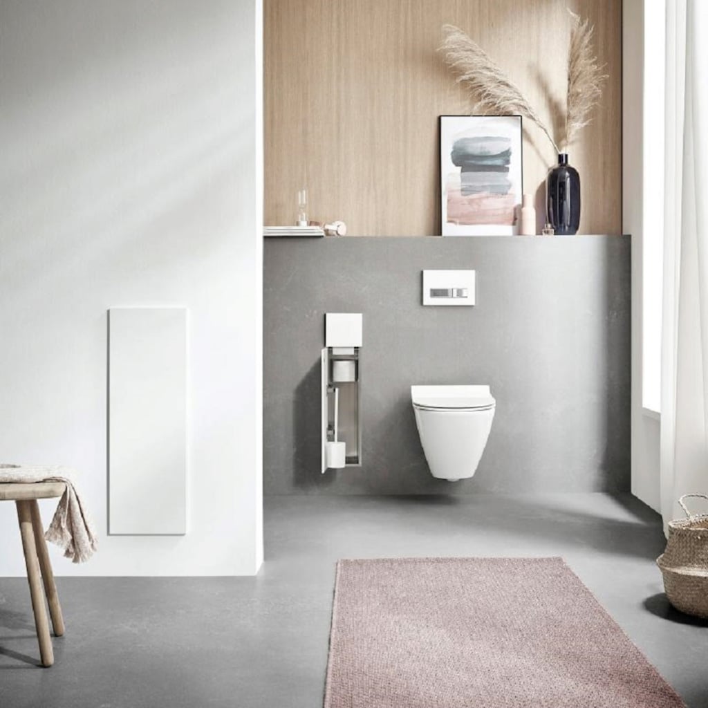 Wohnen Wohnaccessoires Emco Schrankmodule »Asis Pure WC-Modul Unterputz«, Anschlag links, alpin-weiss (730 mm) weiß Wohnen Wohnaccessoires Emco Schrankmodule »Asis Pure WC-Modul Unterputz«, Anschlag links, alpin-weiss (730 mm) weiß