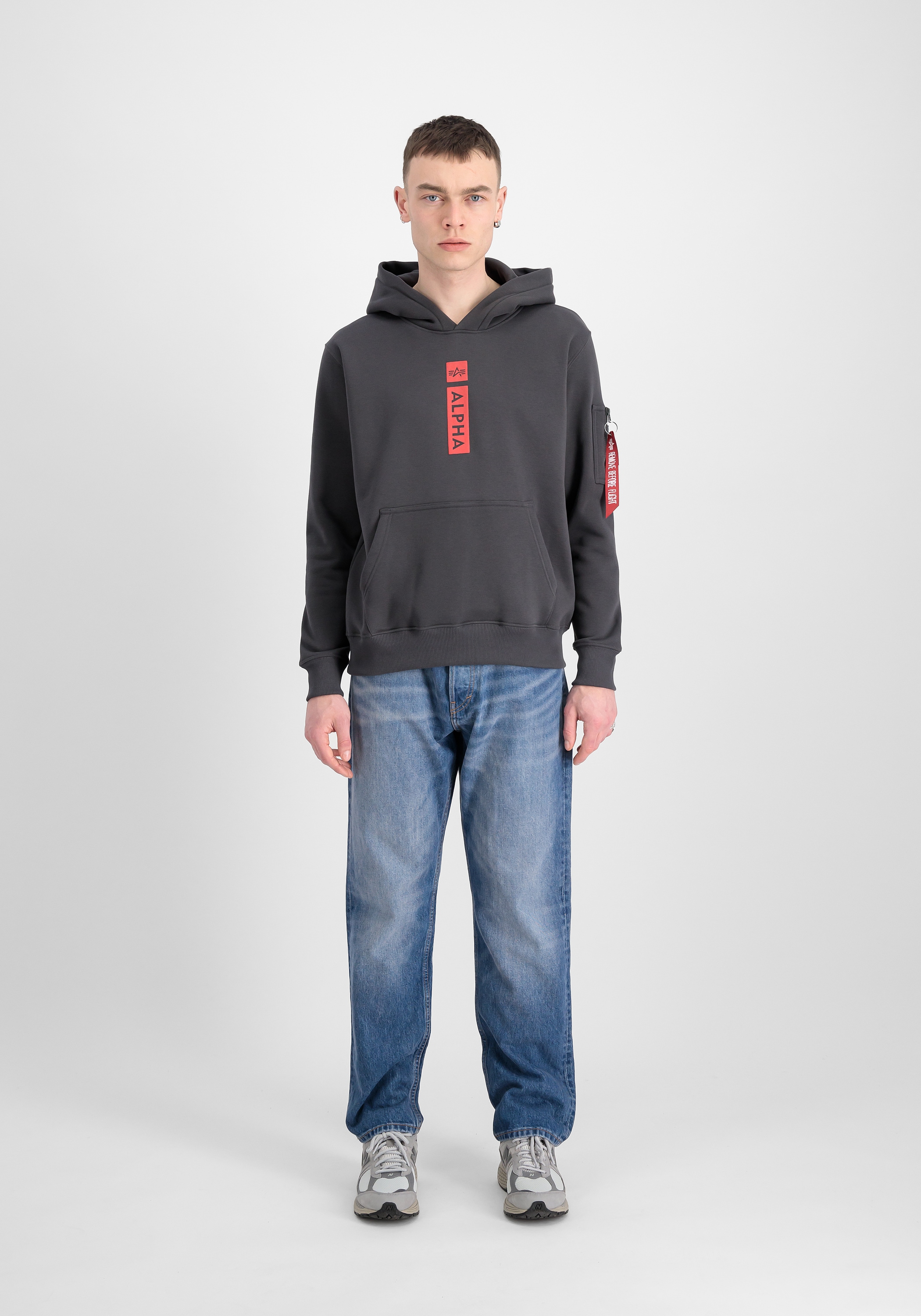 Alpha Industries Hoodie »Alpha Industries Men - Hoodies Alpha Puff Print Hoodie«