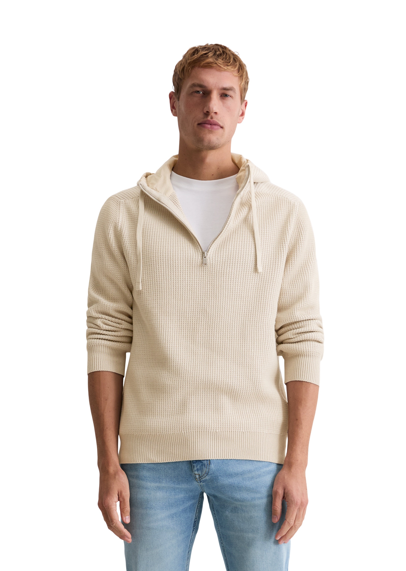 Marc OPolo Strickpullover "aus Bio-Baumwolle" günstig online kaufen