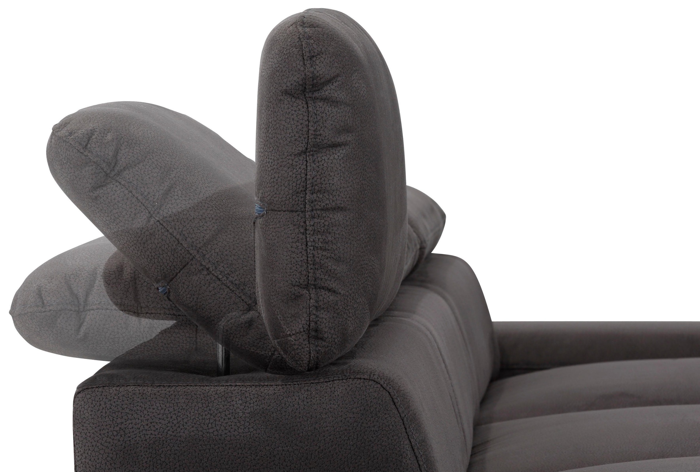 Home affaire Ecksofa »Alberto L-Form«, mit Kopfteilverstellung, wahlweise mit Bettfunktion