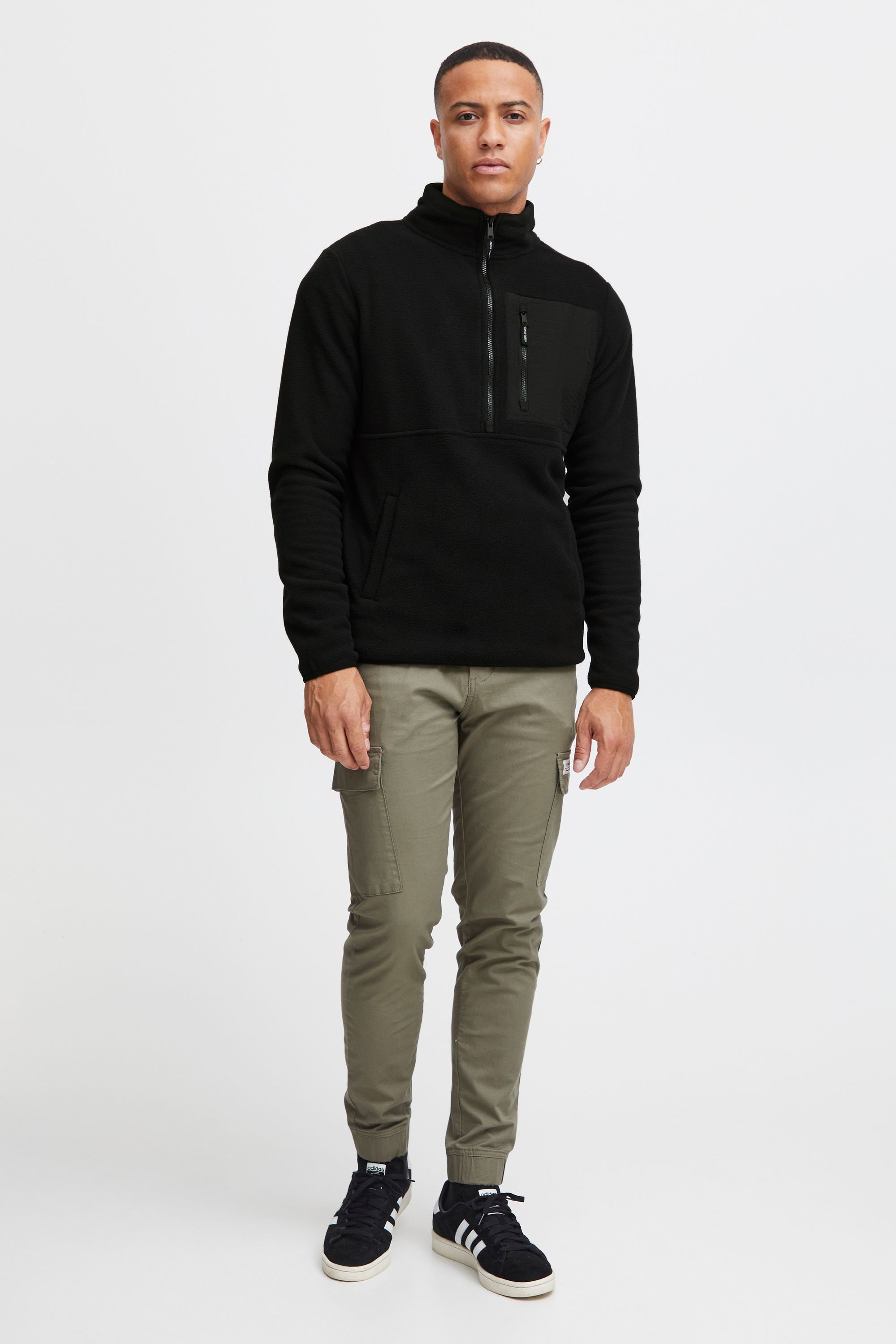 BLEND BHFloren Men's Fleece Jacket Black XL 2
