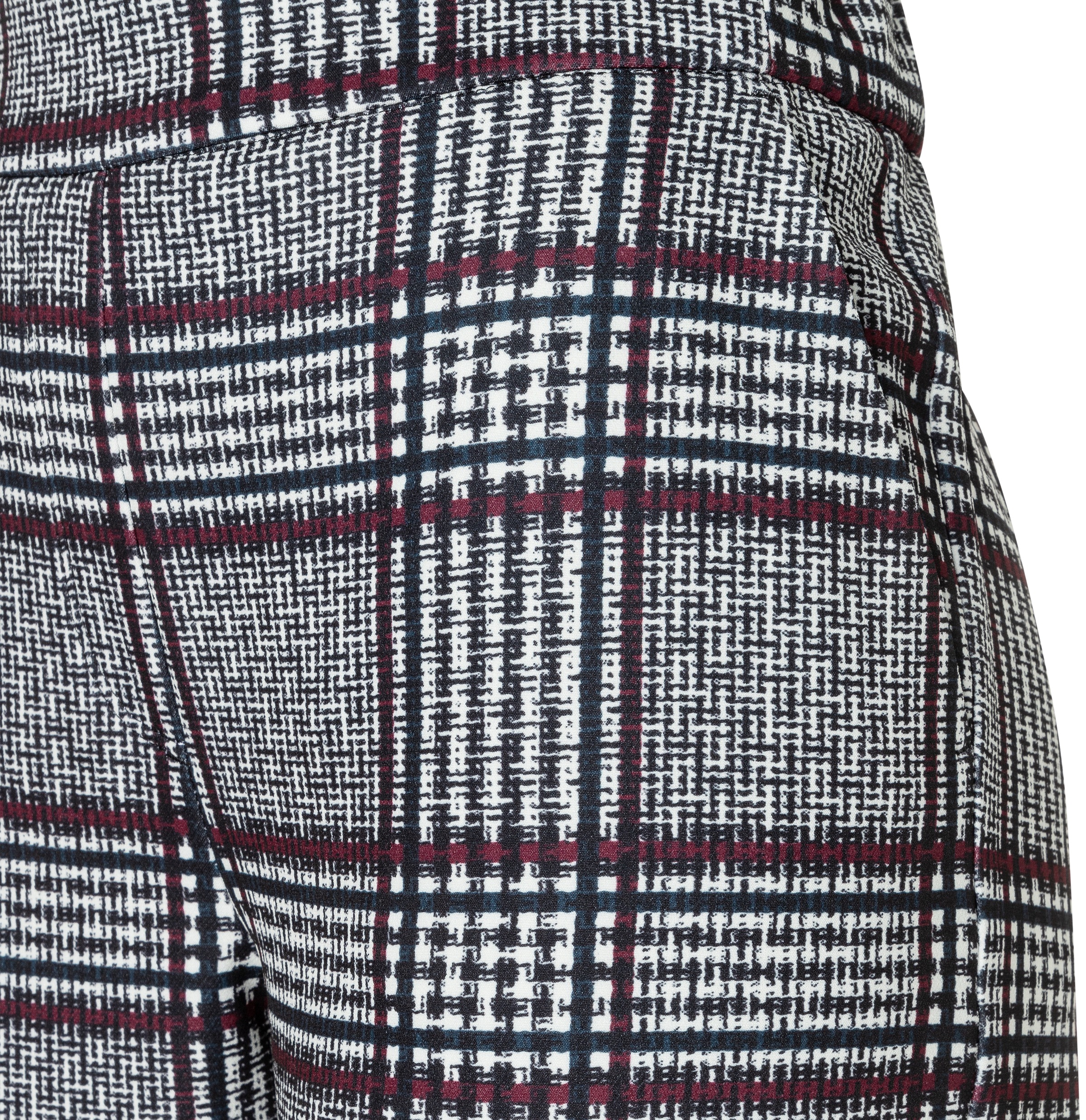 MAC Stoffhose »CHIARA«, Sommerhose mit All-Over Print