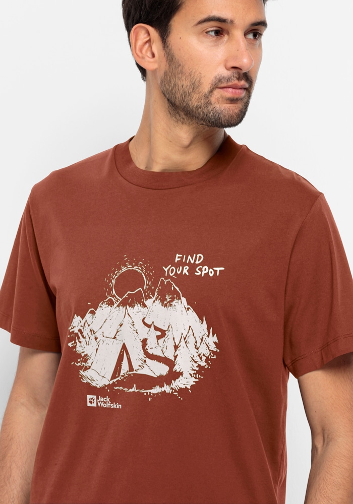 Jack Wolfskin T-Shirt »FIND ▷ SPOT M« T bestellen BAUR YOUR 