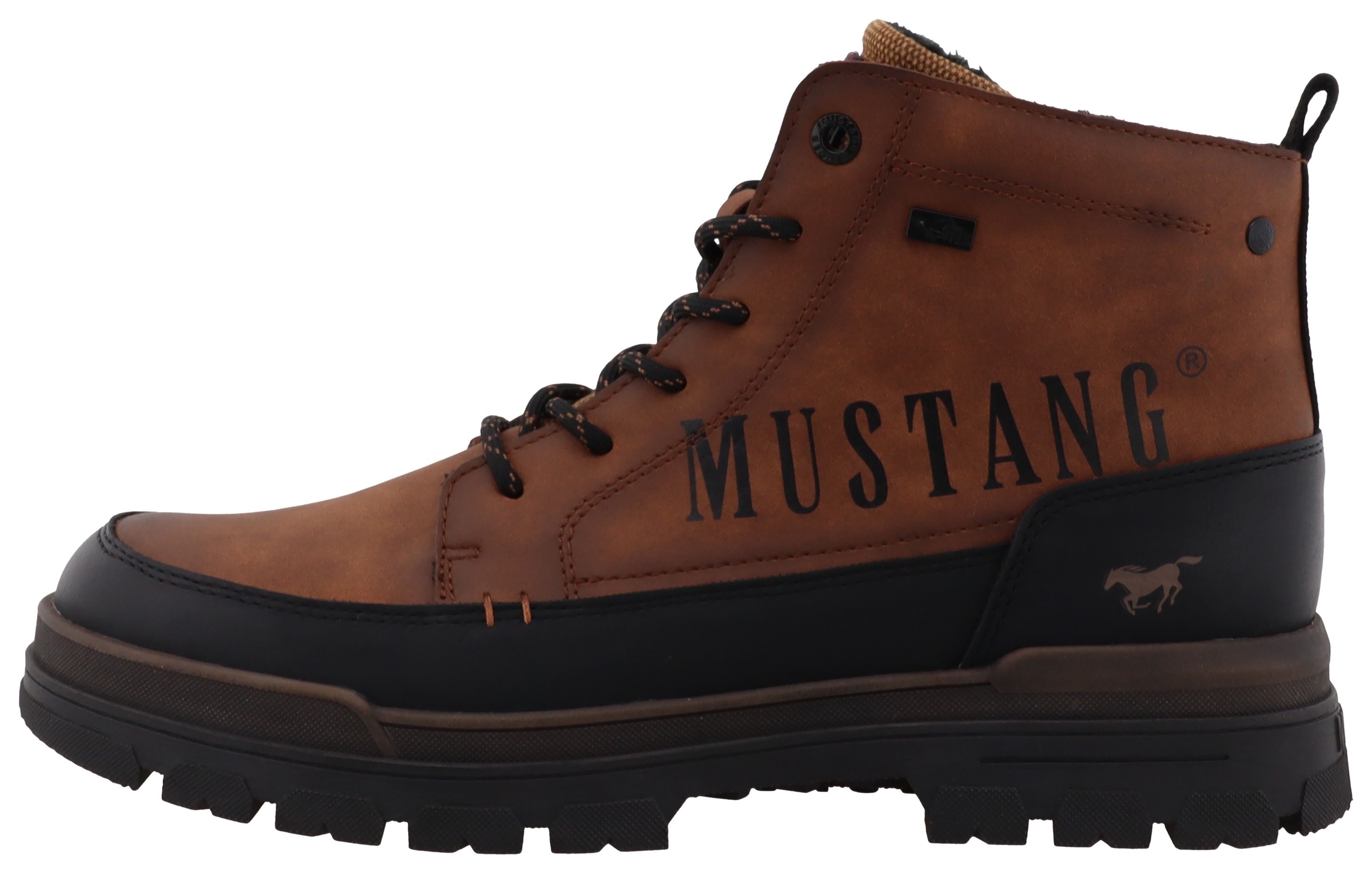 Mustang Shoes Winterboots »Peppin«, Schnürboots, Trekkingboots mit TEX-Ausstattung