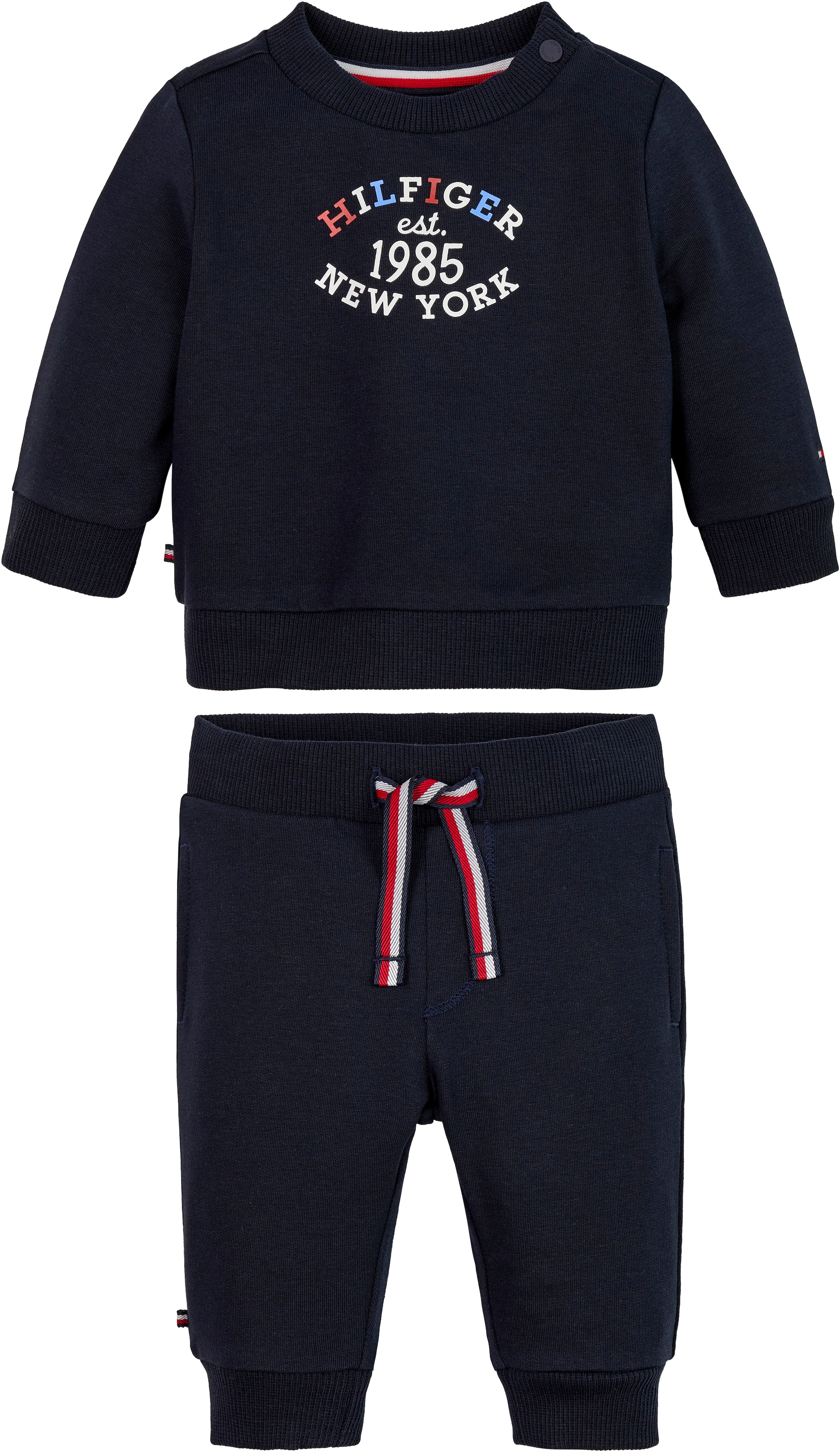 Langarmshirt & Hose »MONOTYPE OVAL 2 PIECE SET«, Baby bis 2 Jahre, großer Logodruck,...