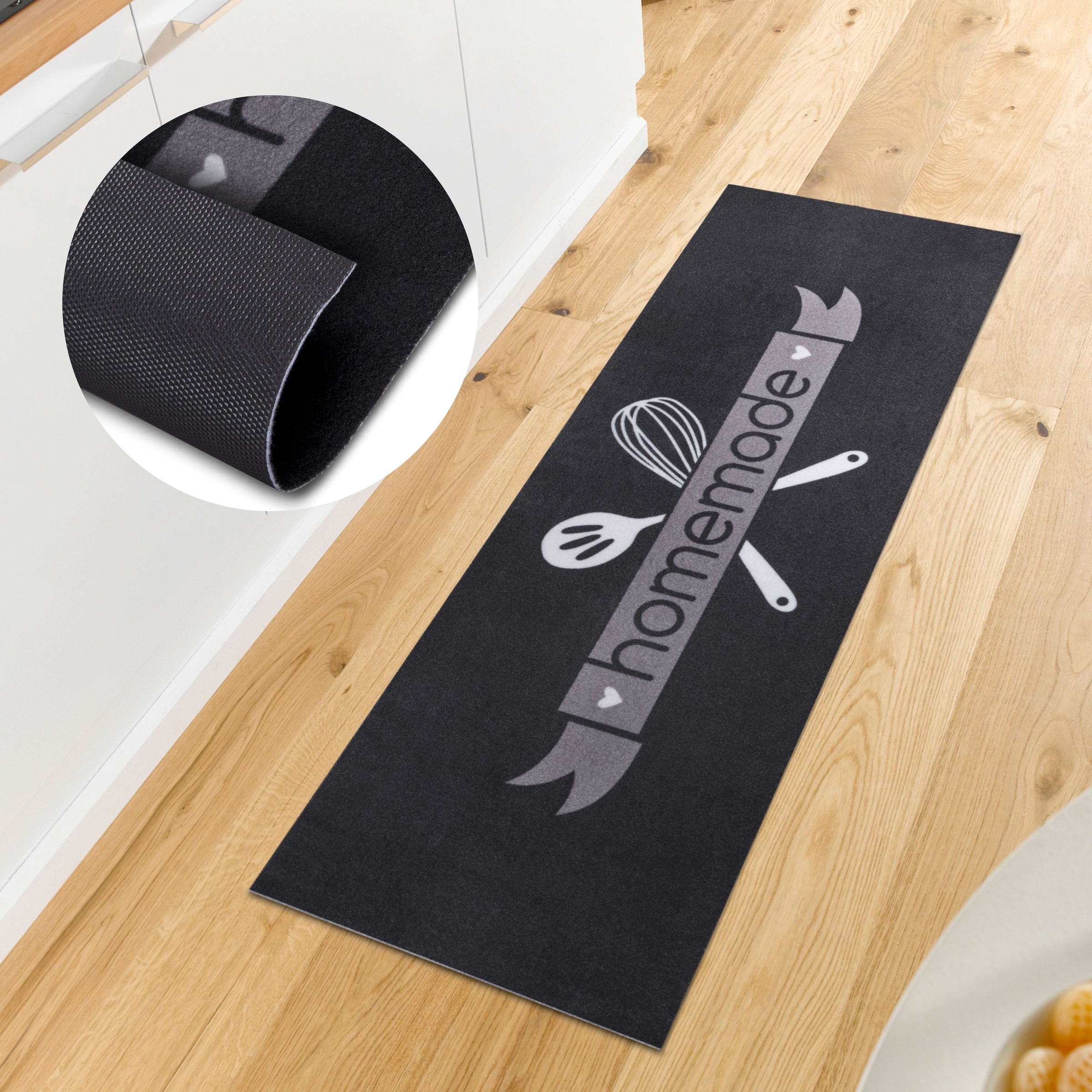 HANSE Home Küchenläufer "Homemade Kitchen" rechteckig 3 mm Höhe Läufer, Rut günstig online kaufen