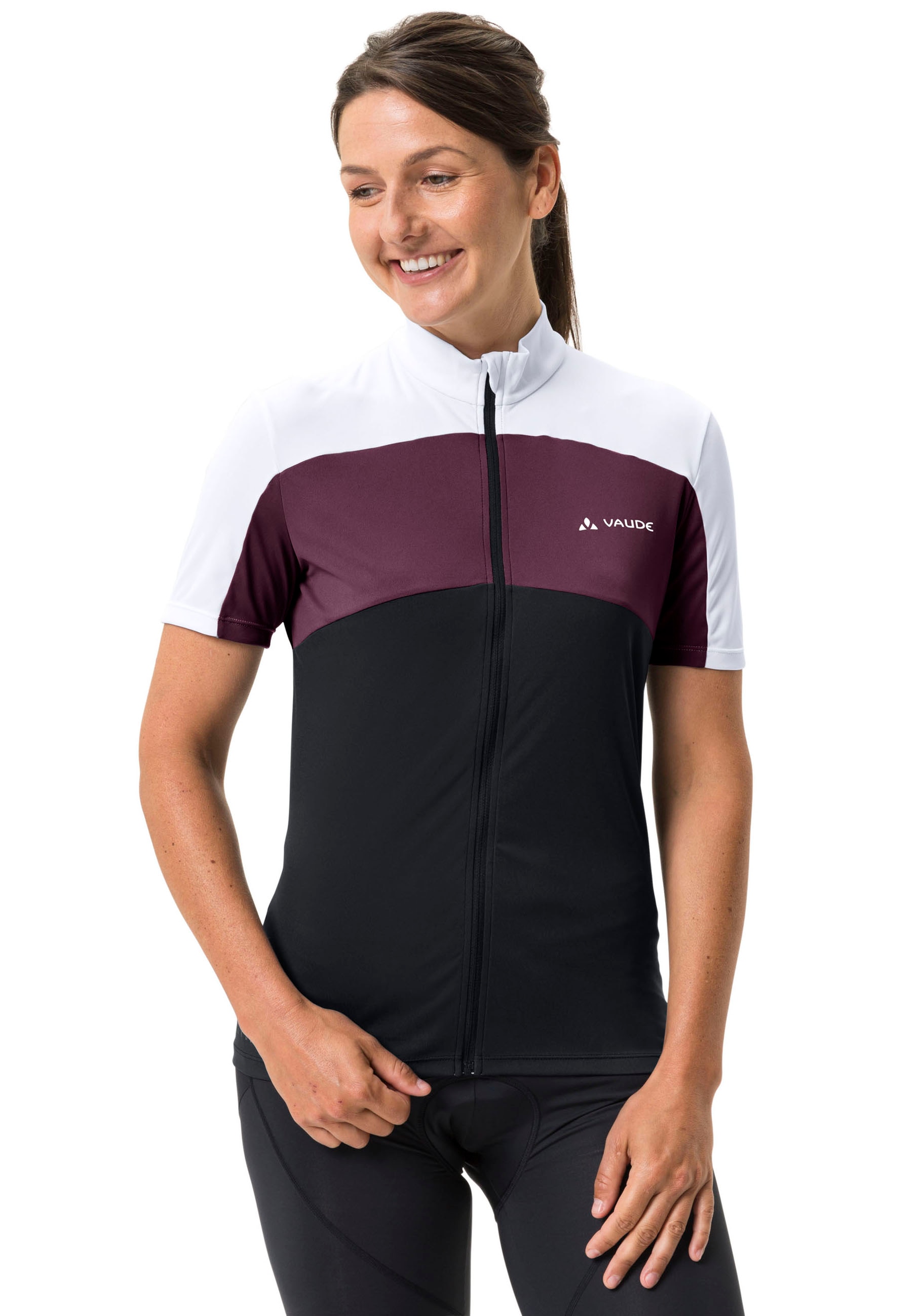 VAUDE Radtrikot "WOMENS MATERA FZ TRICOT", Colorblocking