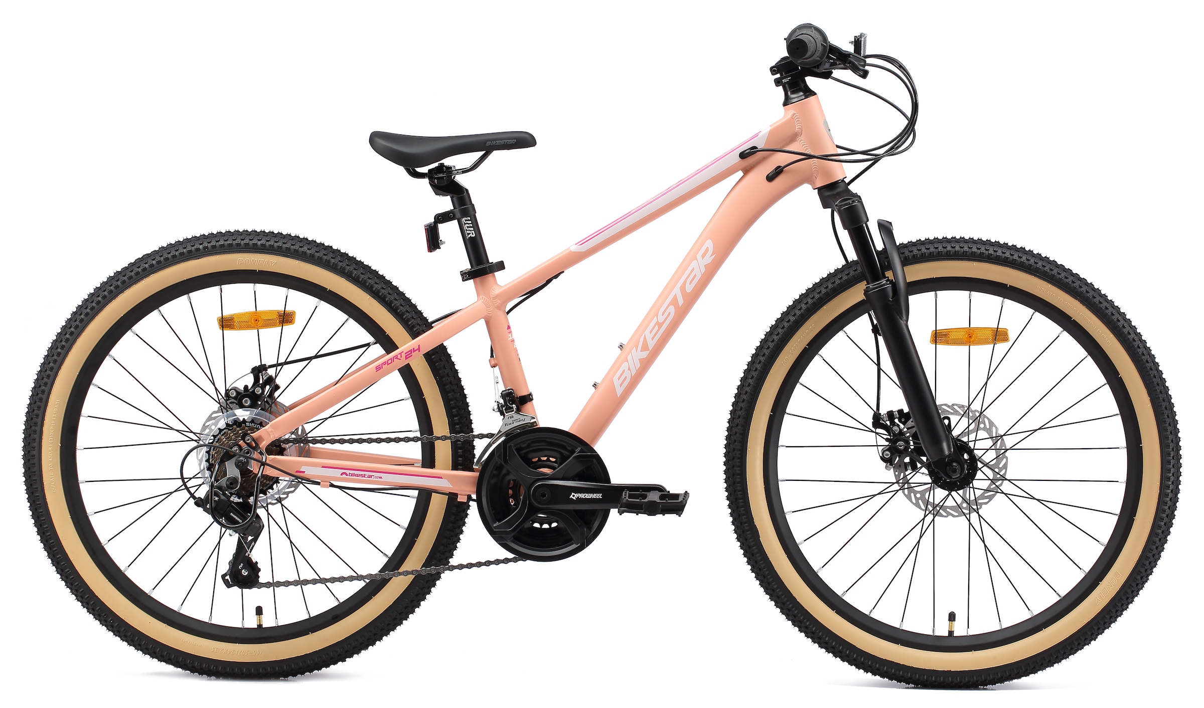 Bikestar Jugendfahrrad 21 Gang Shimano RD-TY21 Schaltwerk Kettenschaltung