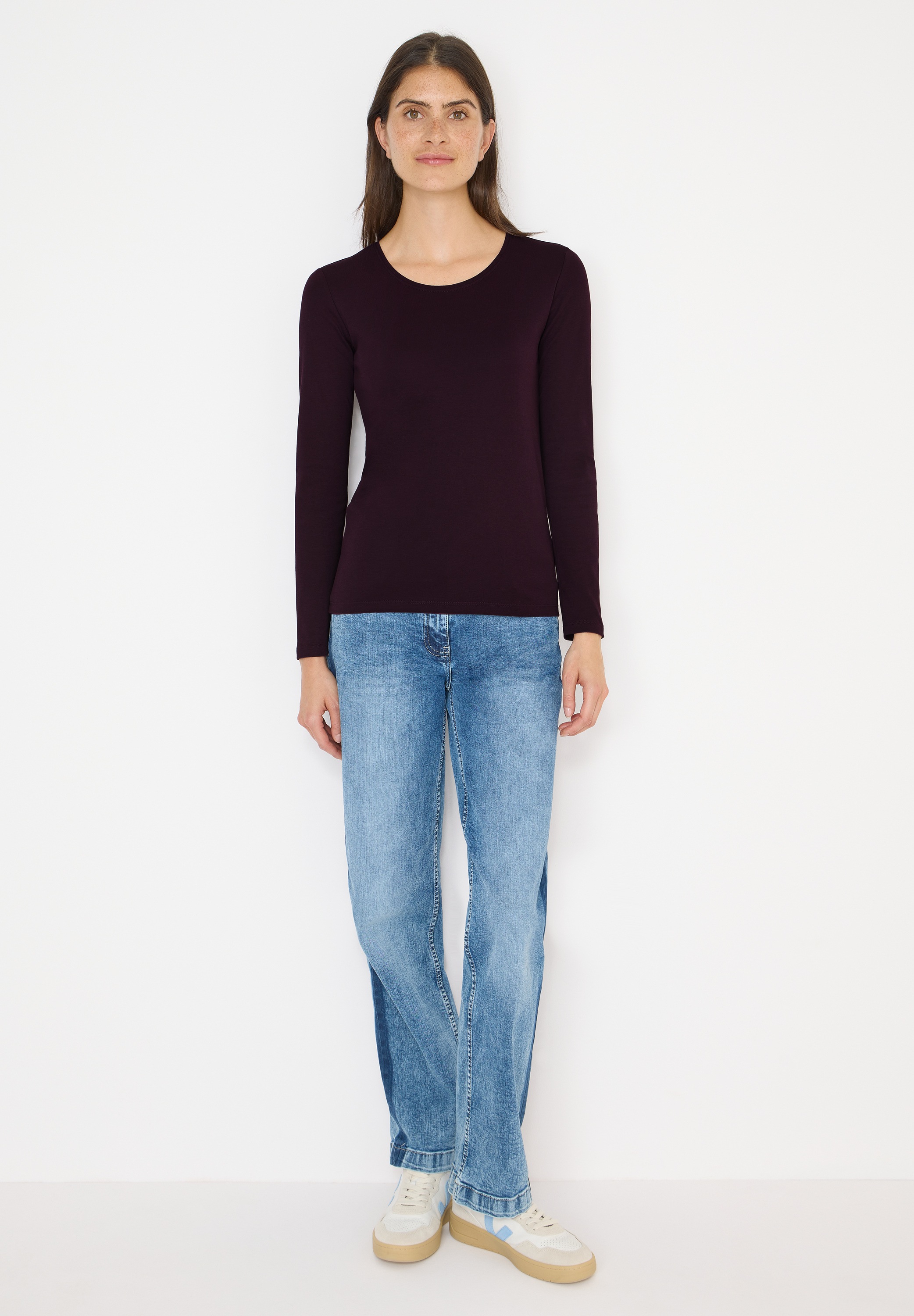 Thumbnail - Cecil Langarmshirt Basic