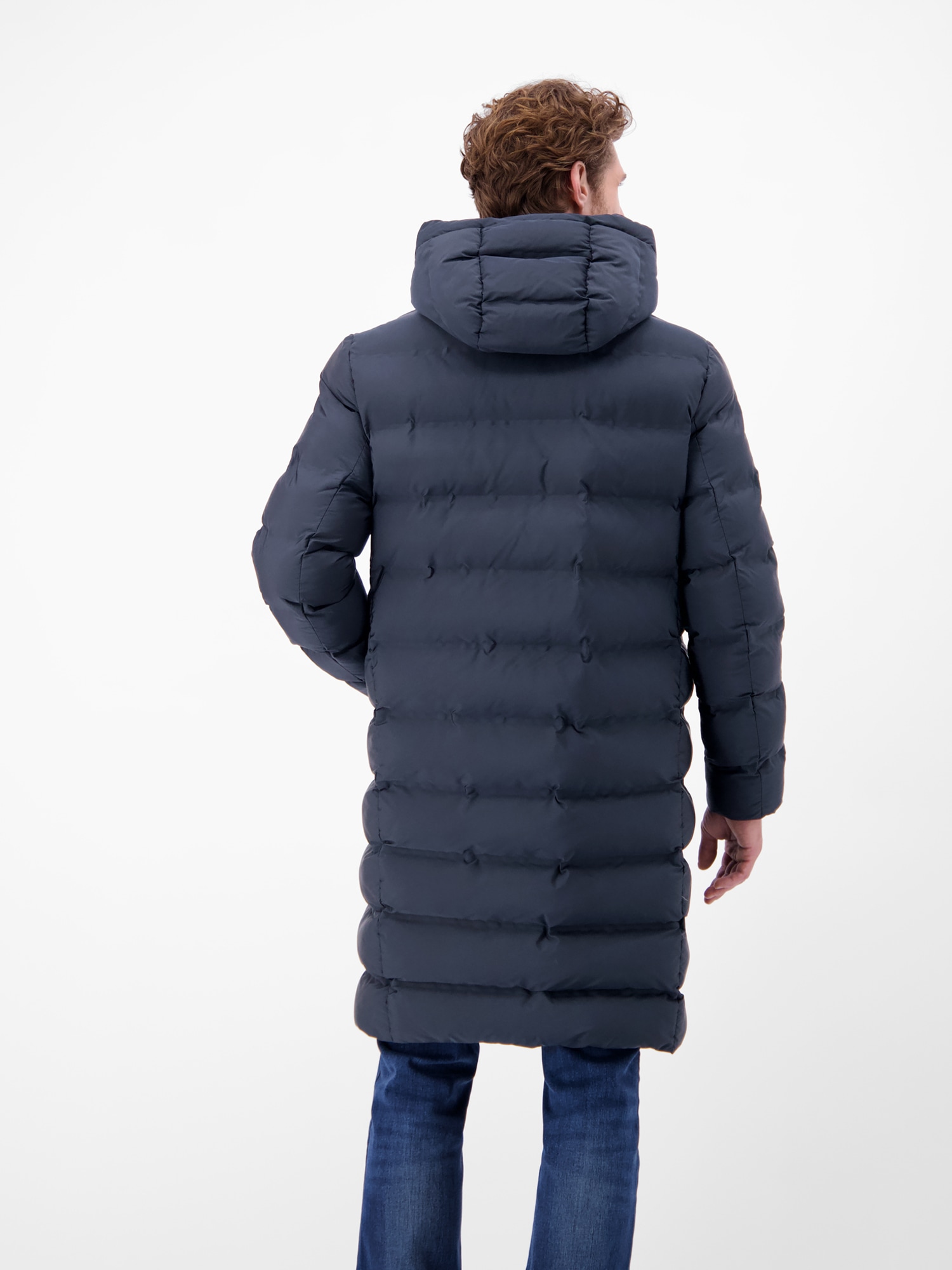 LERROS Wintermantel »LERROS Herren Stepp-Parka mit abnehmbarer Kapuze« Keine Angabe