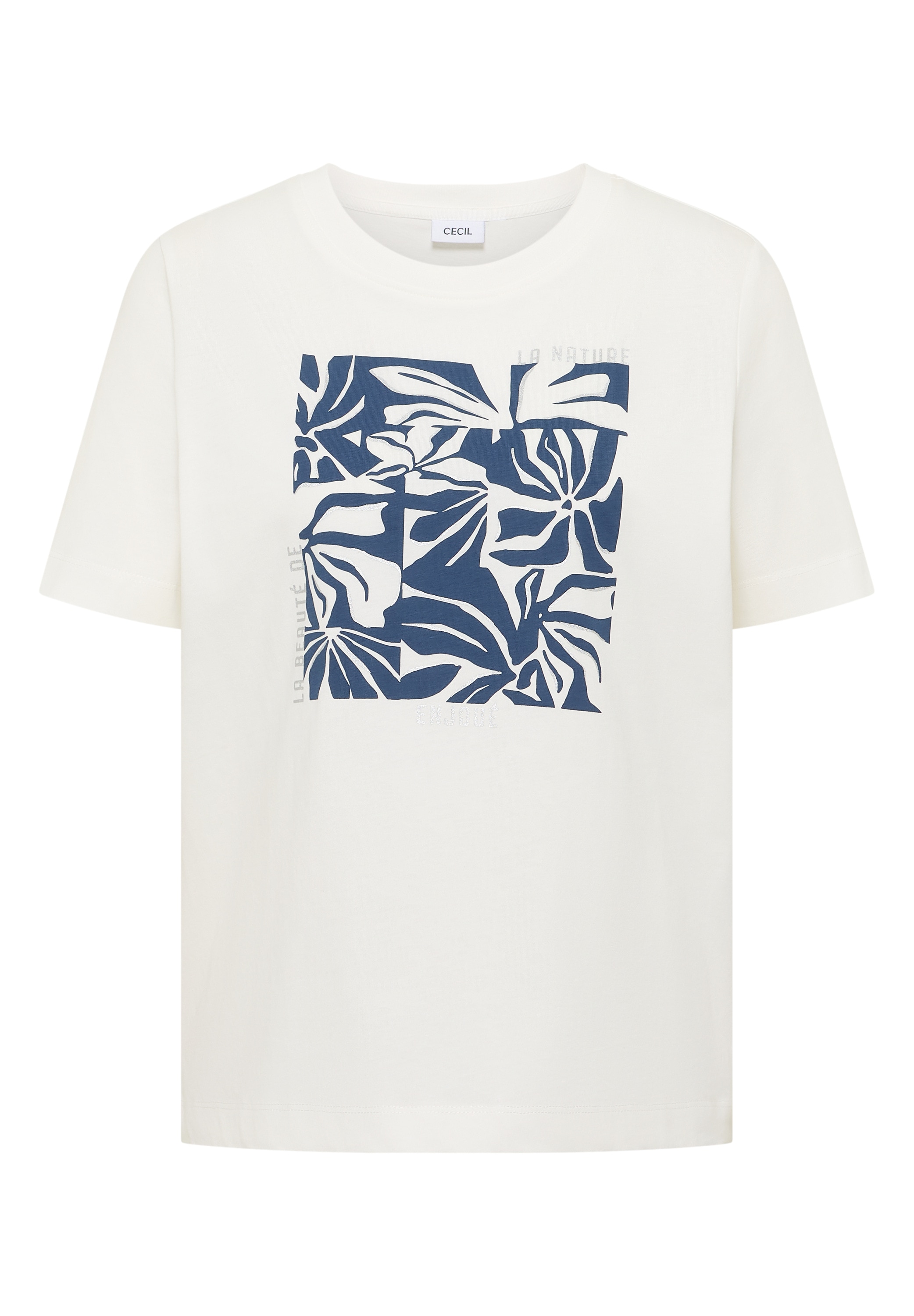Cecil Kurzarmshirt Sommershirt mit Frontprint