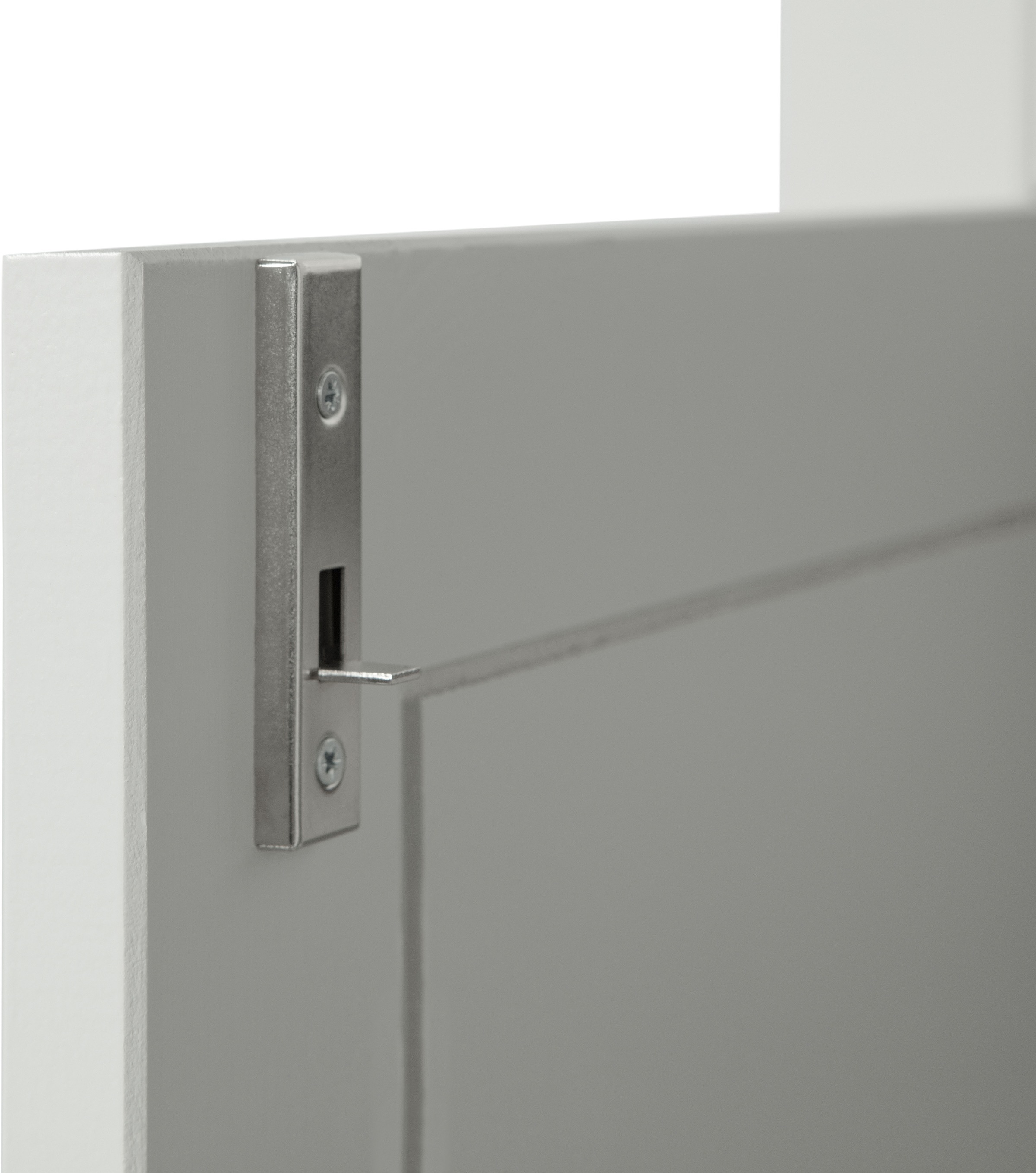 WOOOD Stauraumschrank »Eva« Tragkraft 15 kg pro Boden, MDF-Rückwand, Wandbefestigung empfohlen