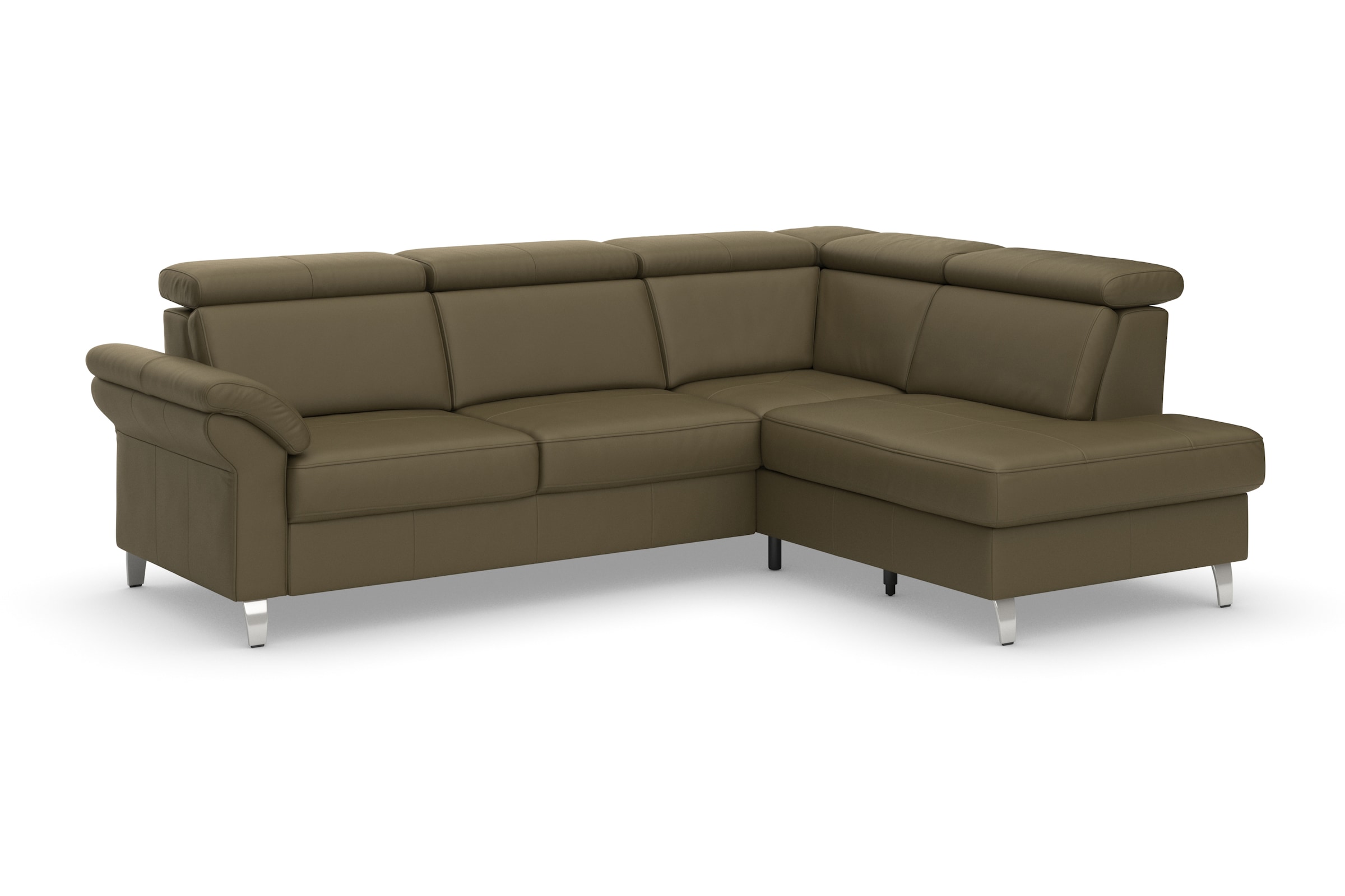 sit&more Ecksofa, inklusive Kopfteilverstellung, wahlweise mit Bettfunktion und Bettkasten