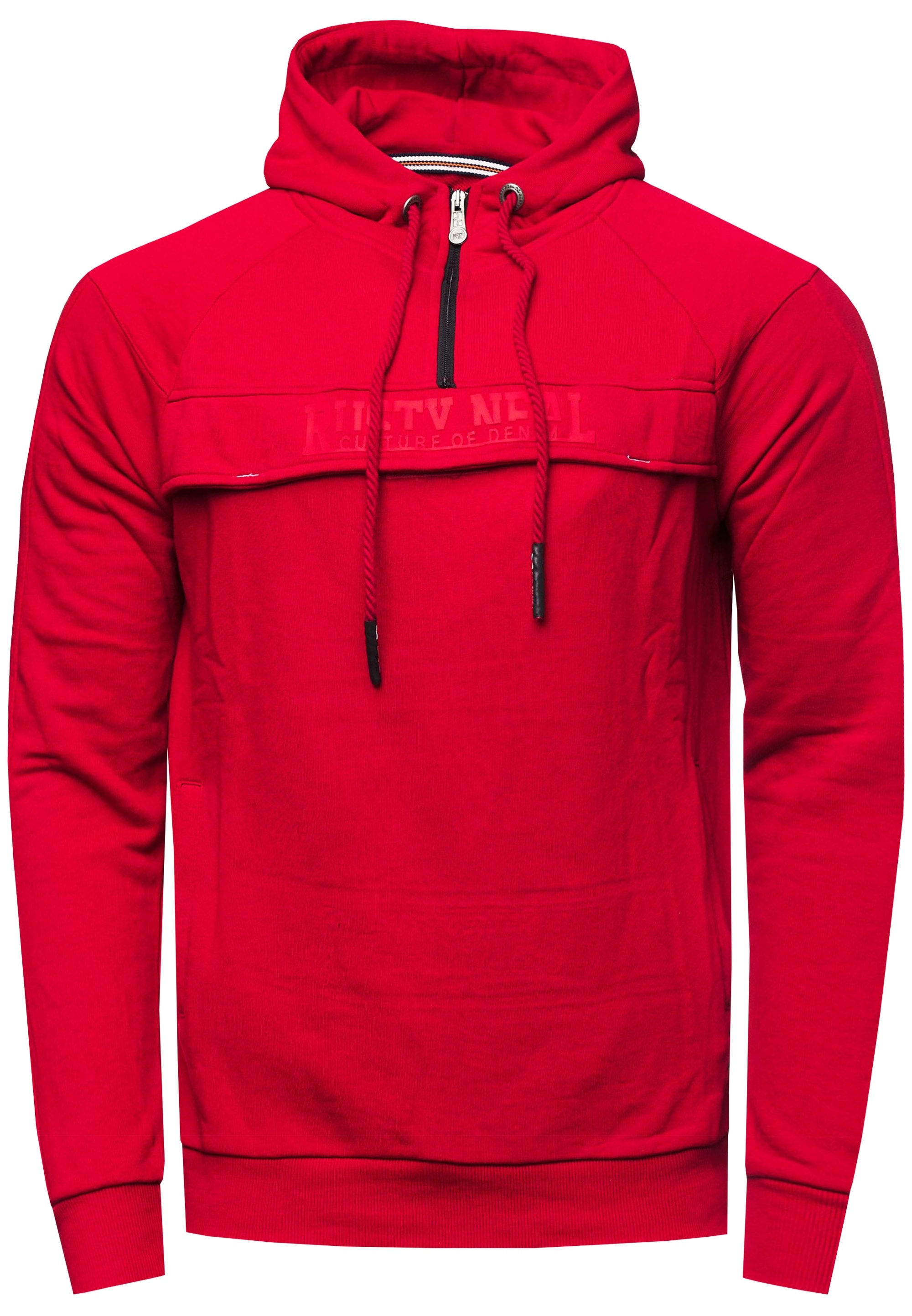 Rusty Neal Kapuzensweatshirt »Hoodie«, mit frontalem Marken-Schriftzug