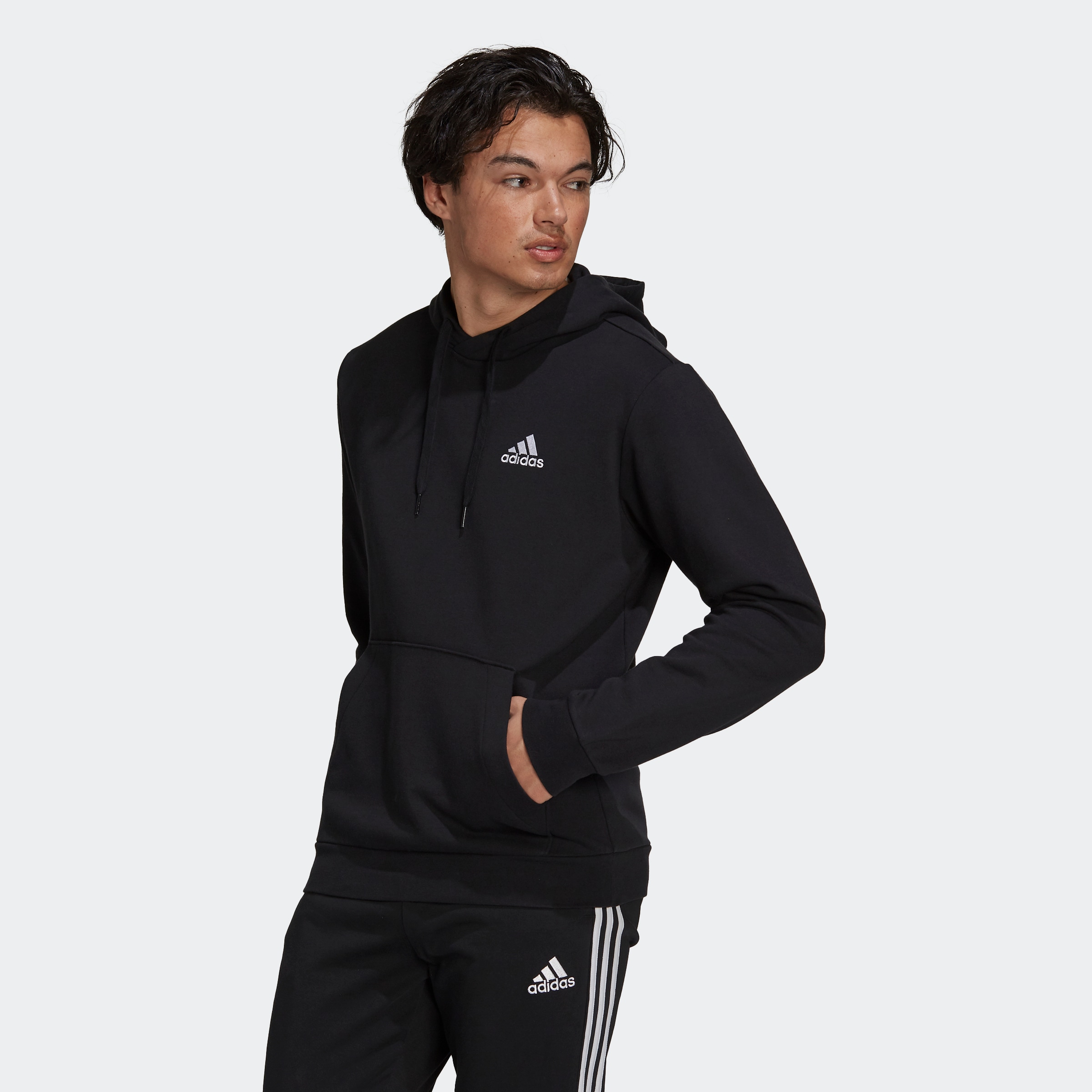 adidas Sportswear Kapuzensweatshirt "ESSENTIALS FLEECE HOODIE", weiches Fle günstig online kaufen