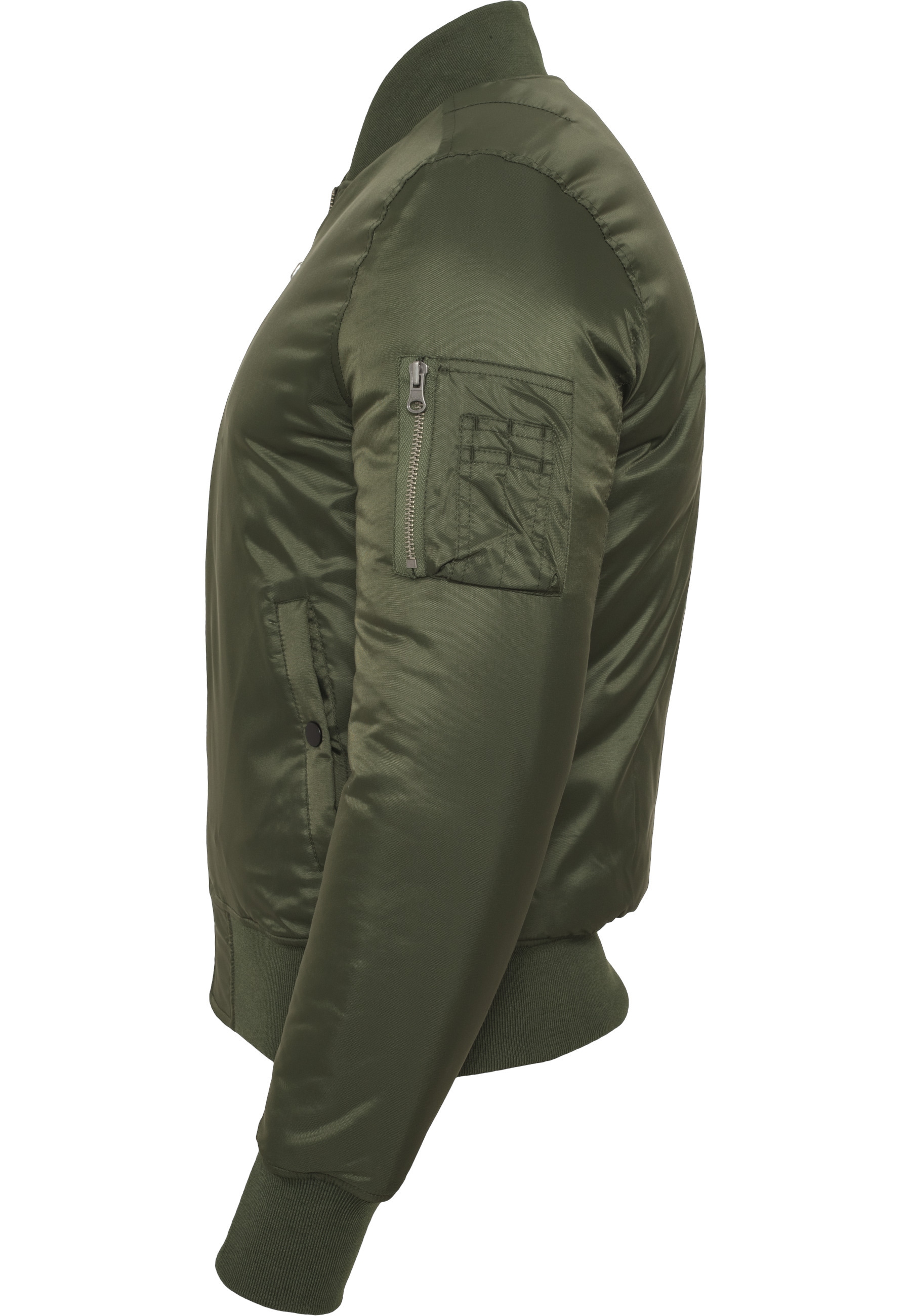 URBAN CLASSICS Anorak »Urban Classics Herren Basic Bomber Jacket« 1 Stk. tlg. ohne Kapuze