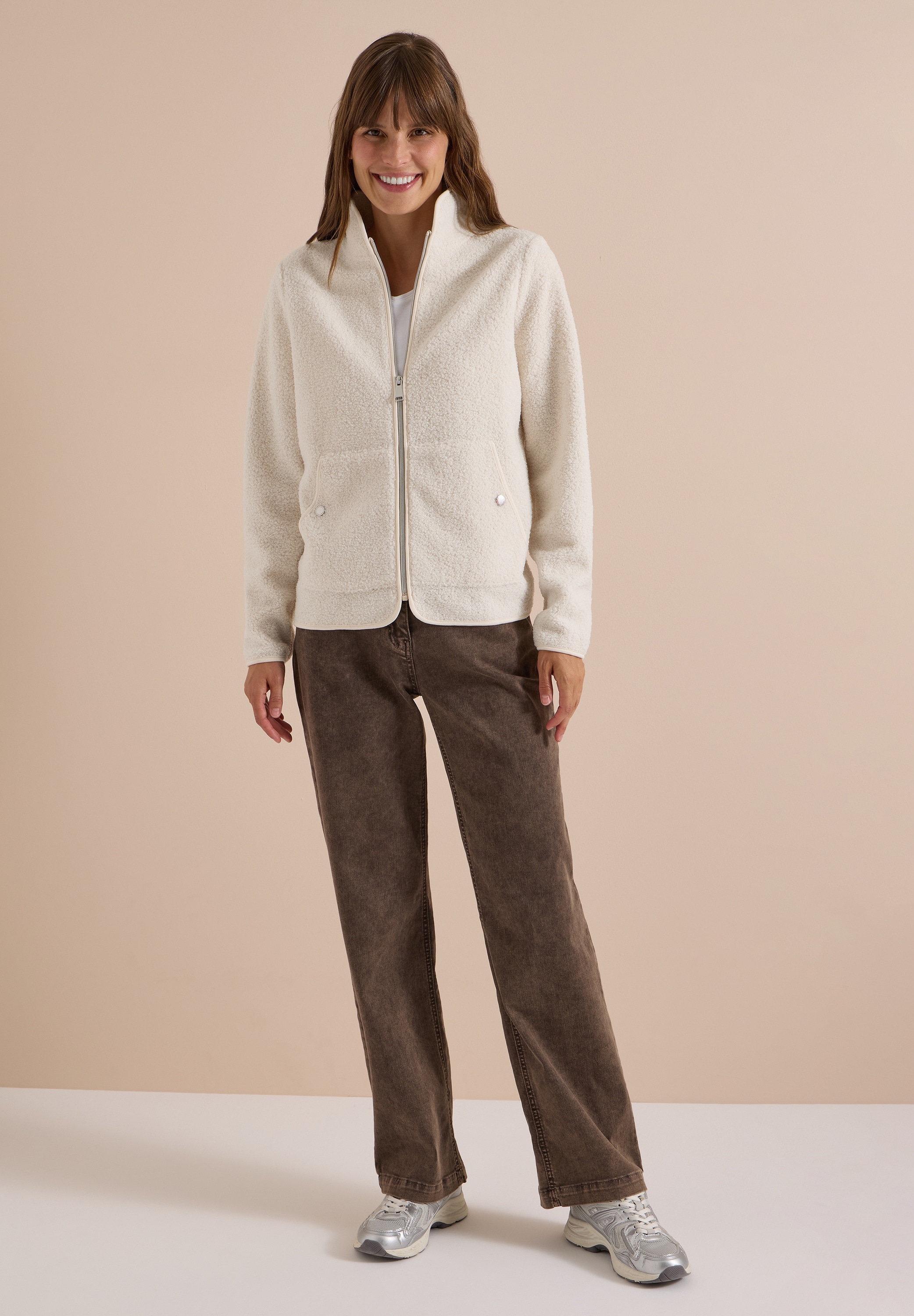 Cecil Cardigan mit Stehkragen