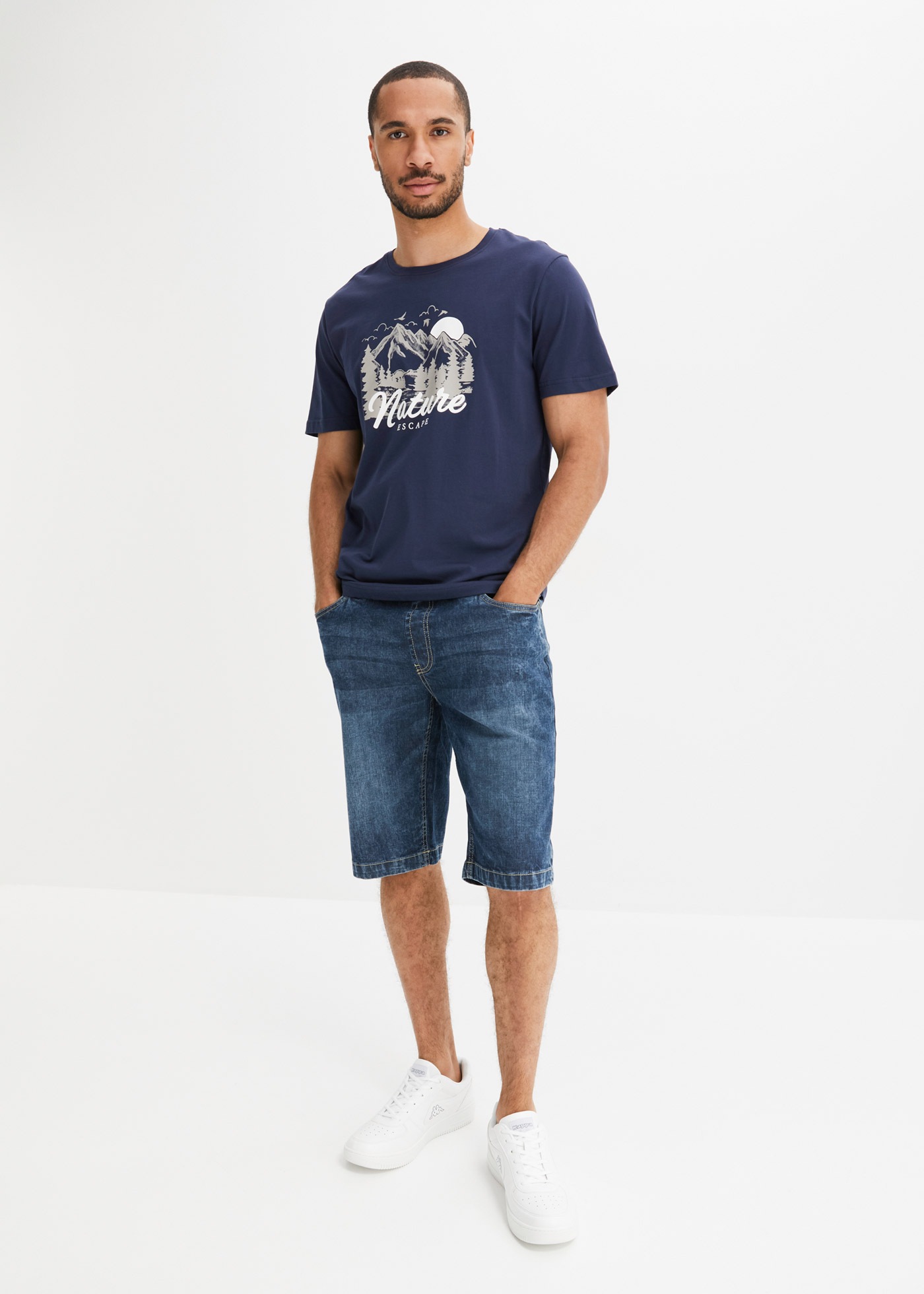 bonprix T-Shirt »T-Shirt aus reiner Baumwolle« T-Shirt aus reiner Baumwolle