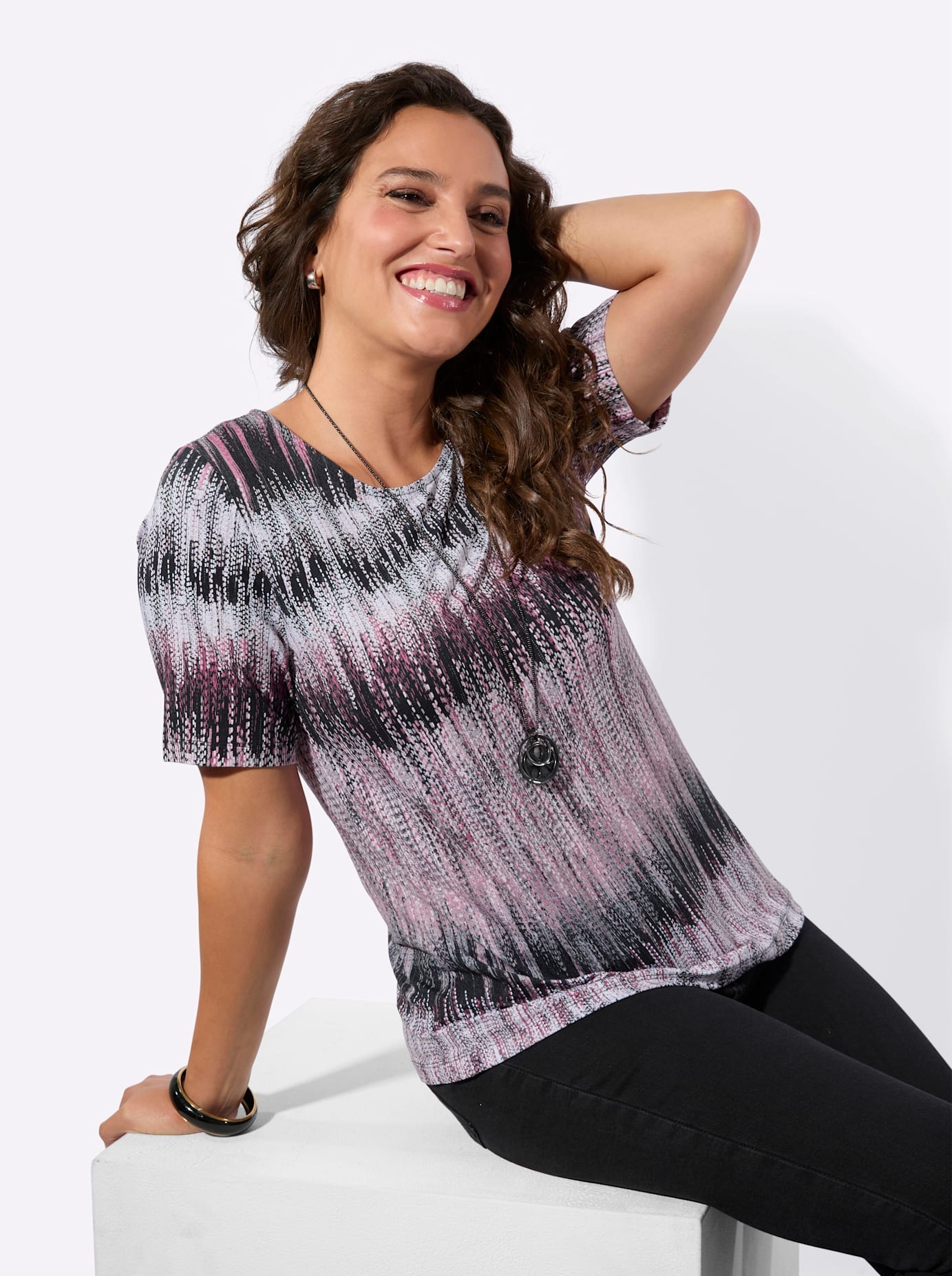 Casual Looks Kurzarmshirt »Kurzarm-Shirt« 1 tlg.