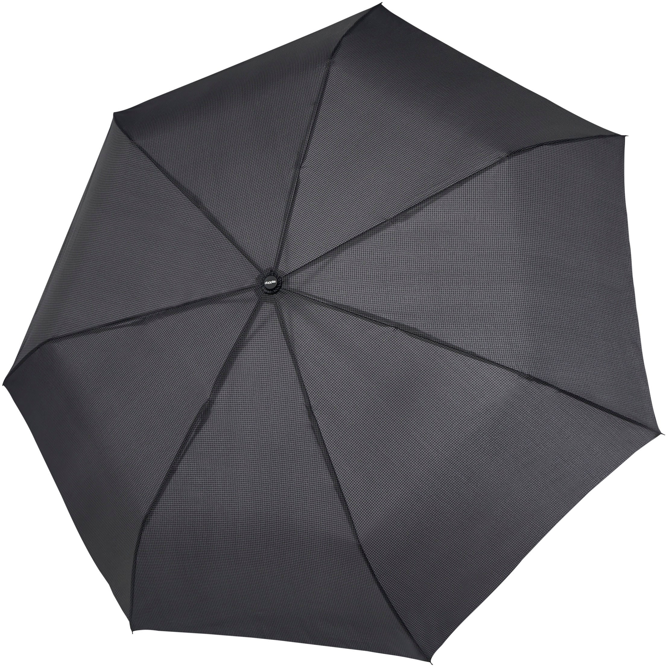 gemustert, BAUR pepita«, Taschenregenschirm | Magic kaufen für Select Herren doppler® »Fiber