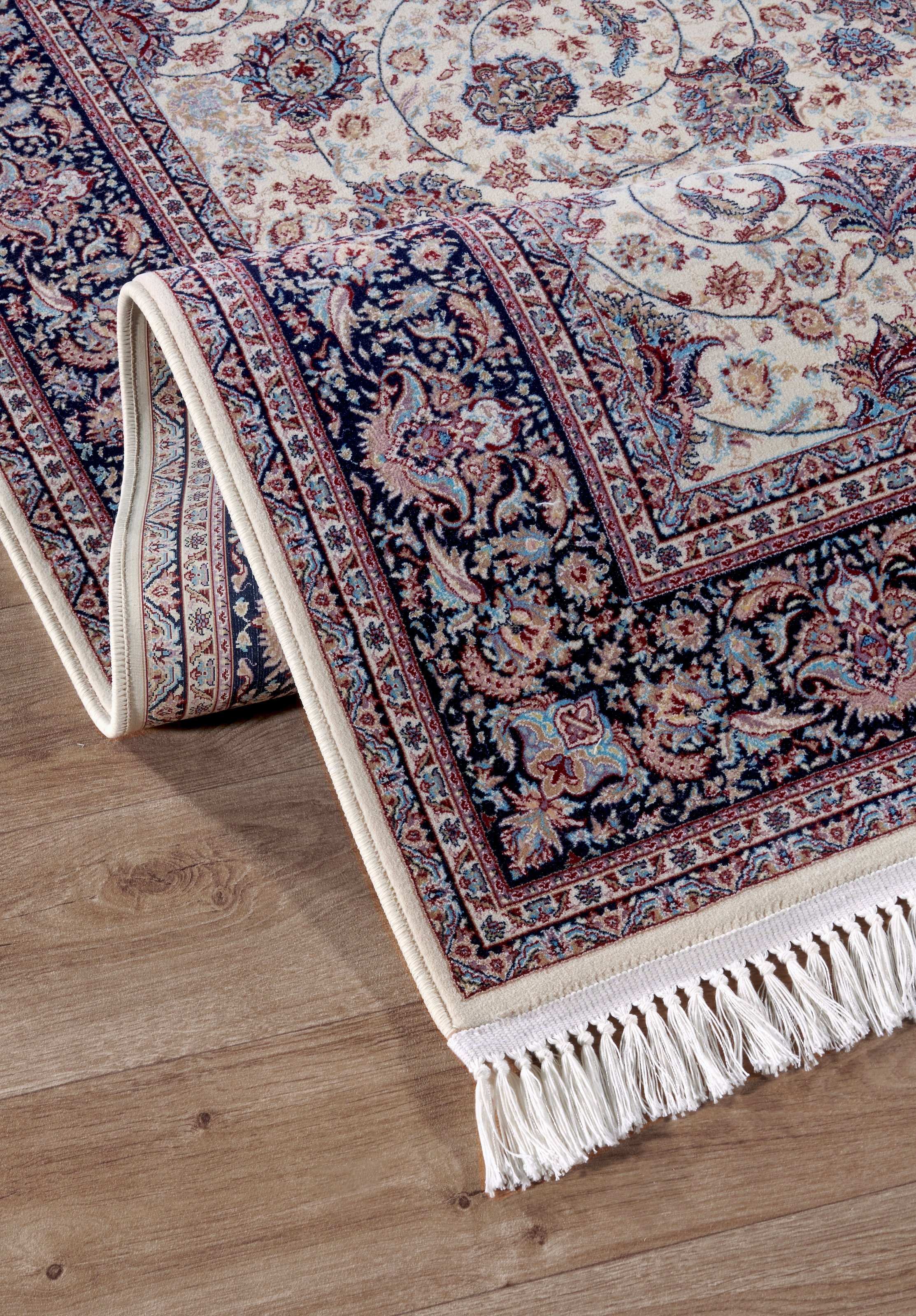 Villeroy & Boch Teppich »Alfred«, rechteckig, 7 mm Höhe, Orientalisch, Fransen, Wohnzimmer, Schlafzimmer, Klassisch, Kurzflor