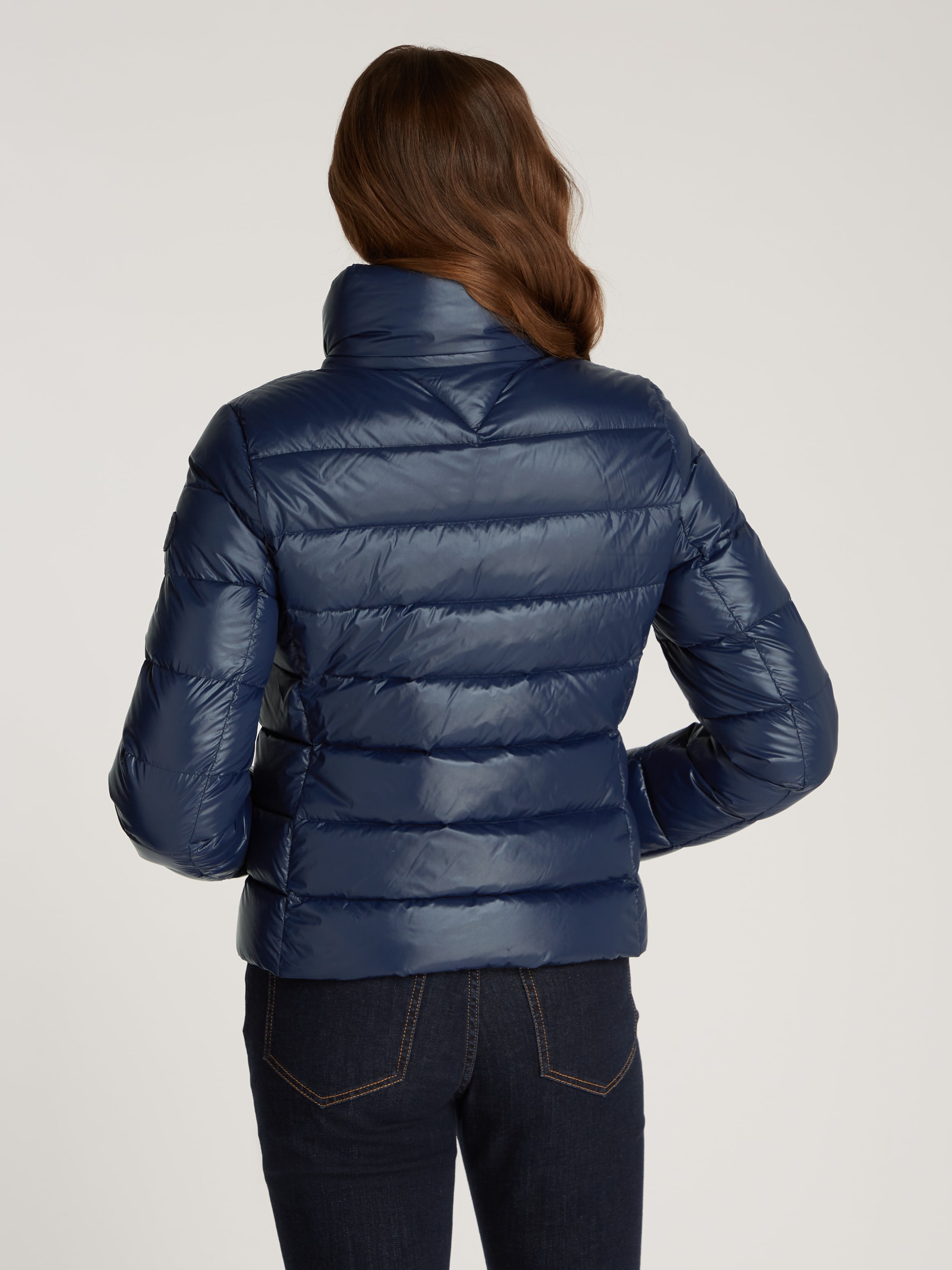 Tommy Hilfiger Steppjacke "LW DOWN FEMININE GLOSS JACKET", mit leichter Wat günstig online kaufen