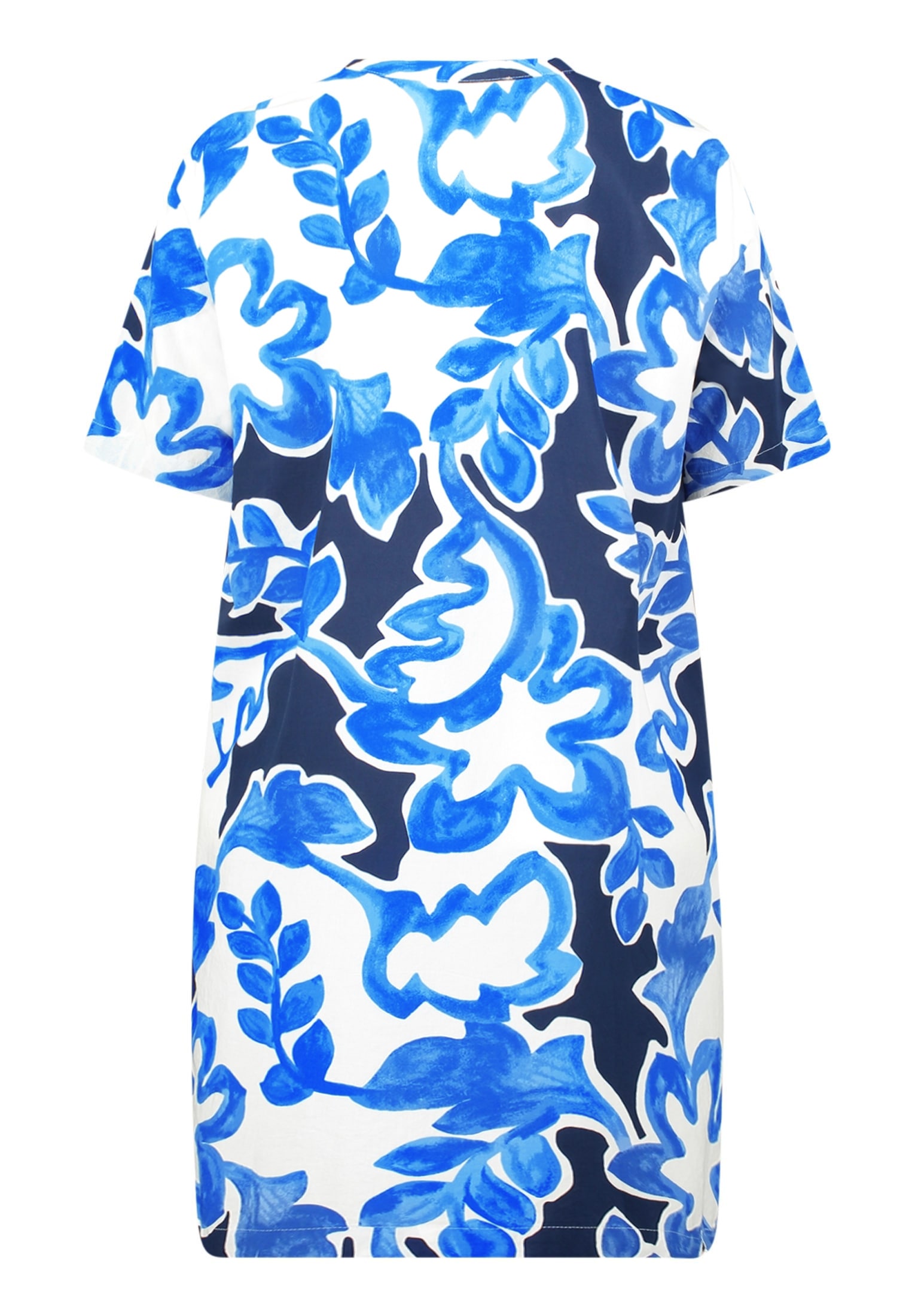 Betty&Co Hemdblusenkleid »Damen mit Print« Nahttasche