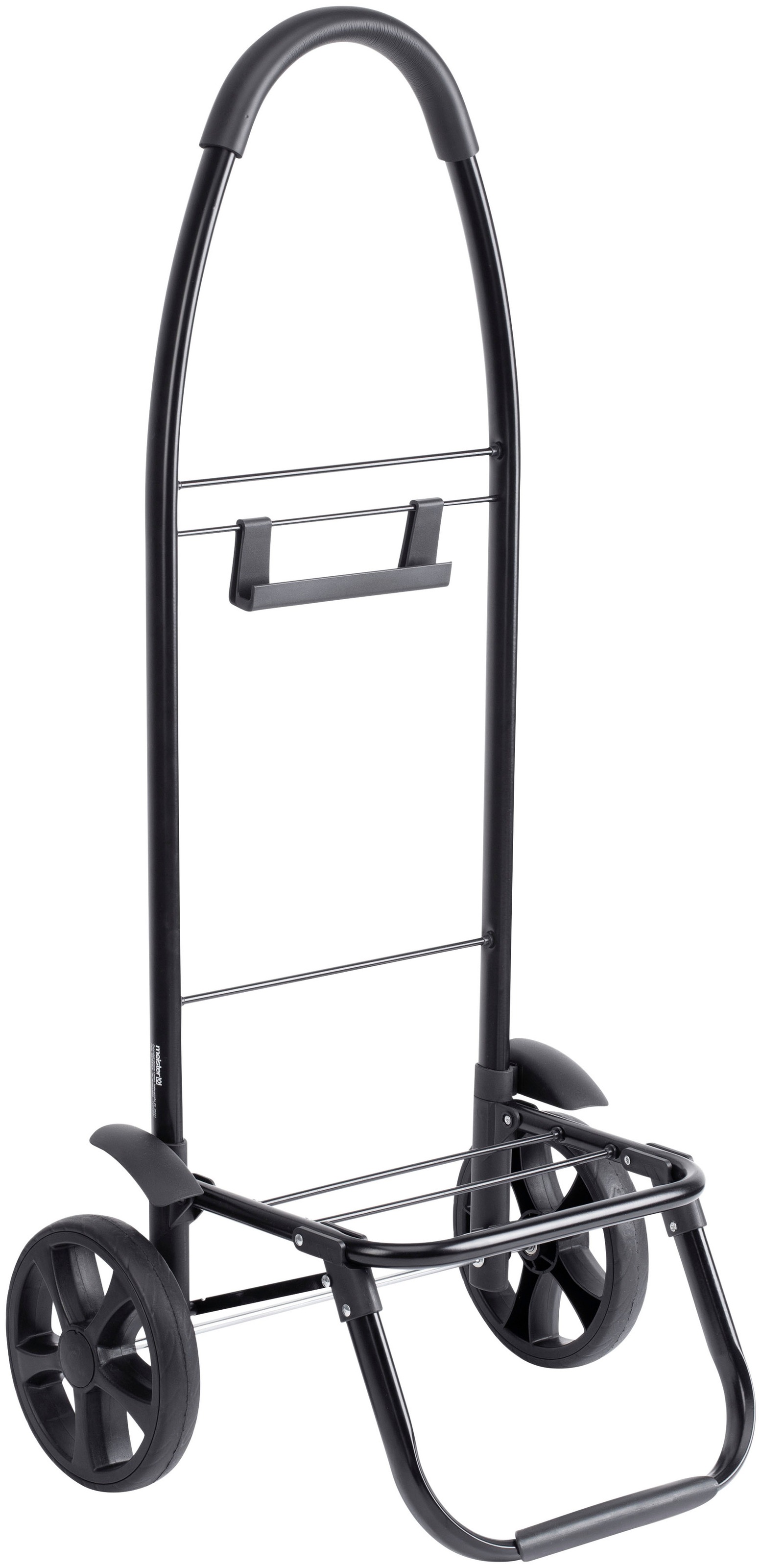 meister Einkaufstrolley »Black Edition - Separater«, 45 Liter, Einkaufstrolley und Rucksack in einem
