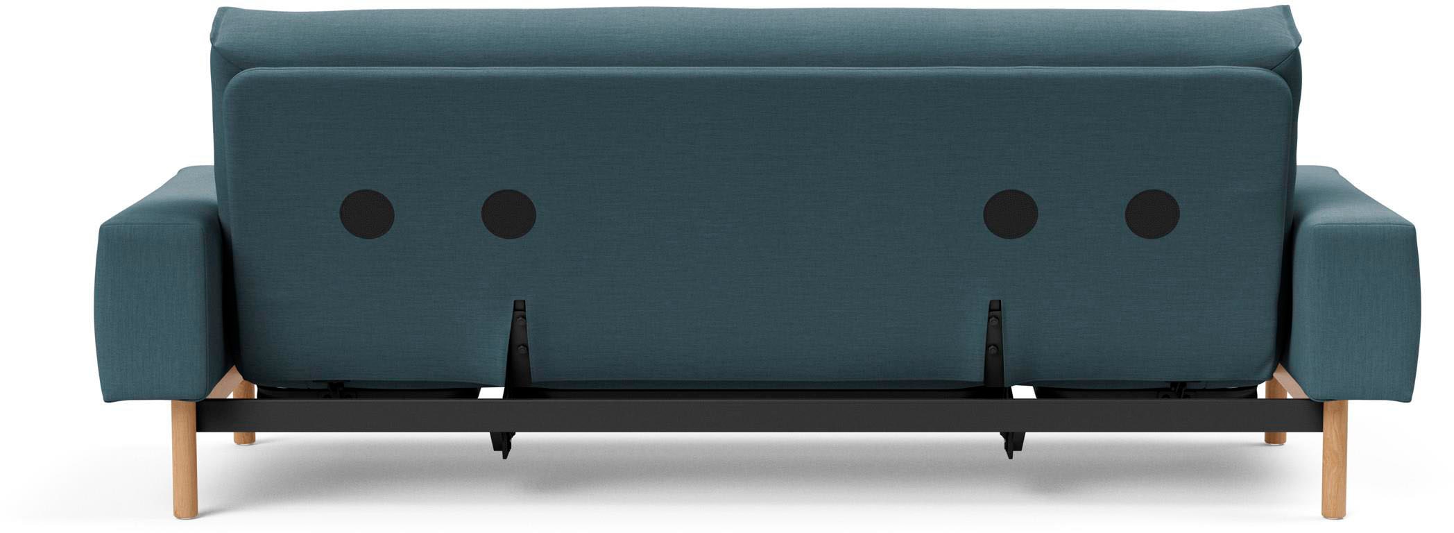 INNOVATION LIVING ™ Schlafsofa »MIMER hochwertige Schlaffunktion, aktuelles Design und extra Komfort,«, Taschenfederkernmatratze, Breite Liegefläche 140 cm