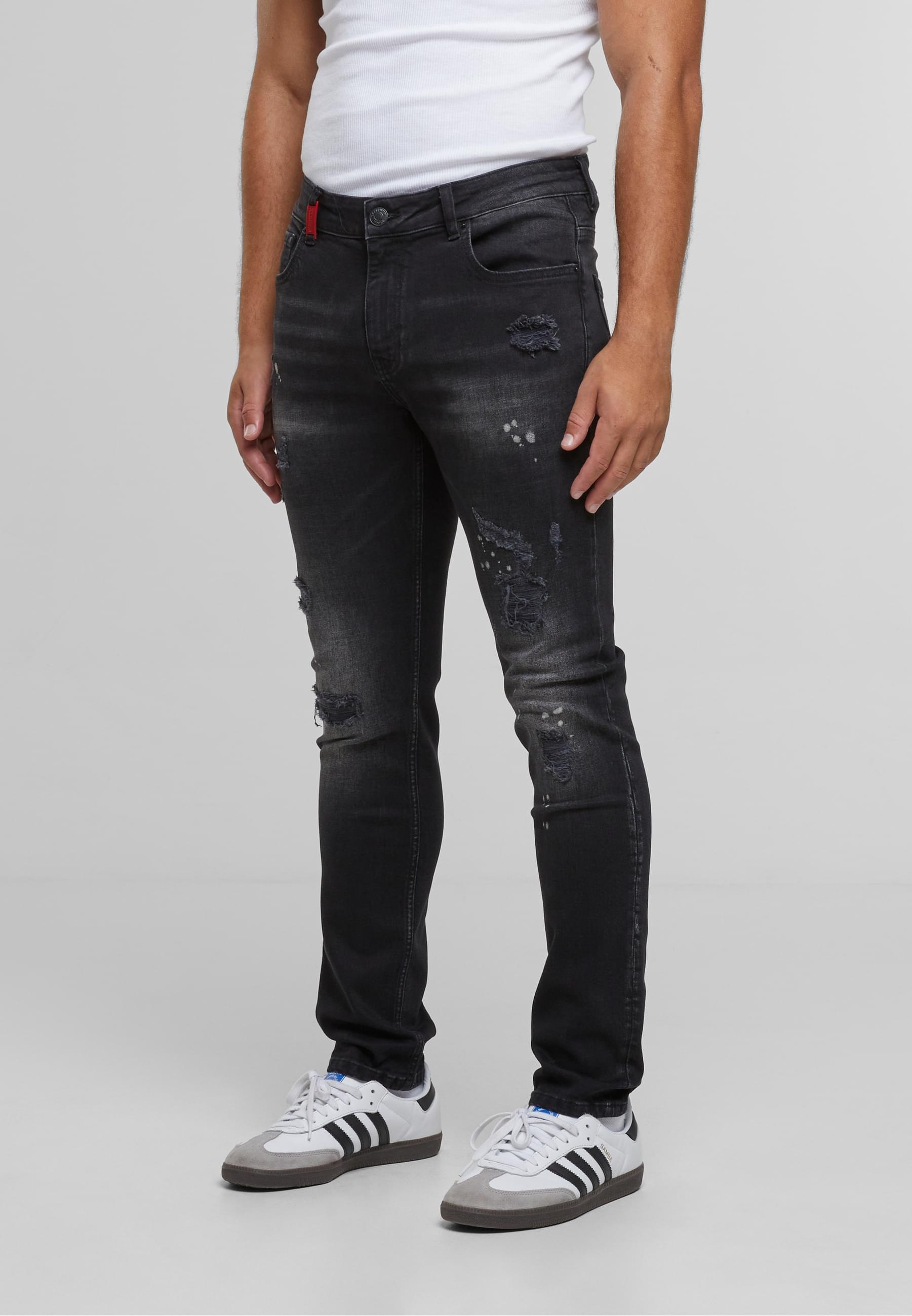 2Y Studios Bequeme Jeans »2Y Studios 2Y EMILIO RIPPED SLIM FIT JEANS«