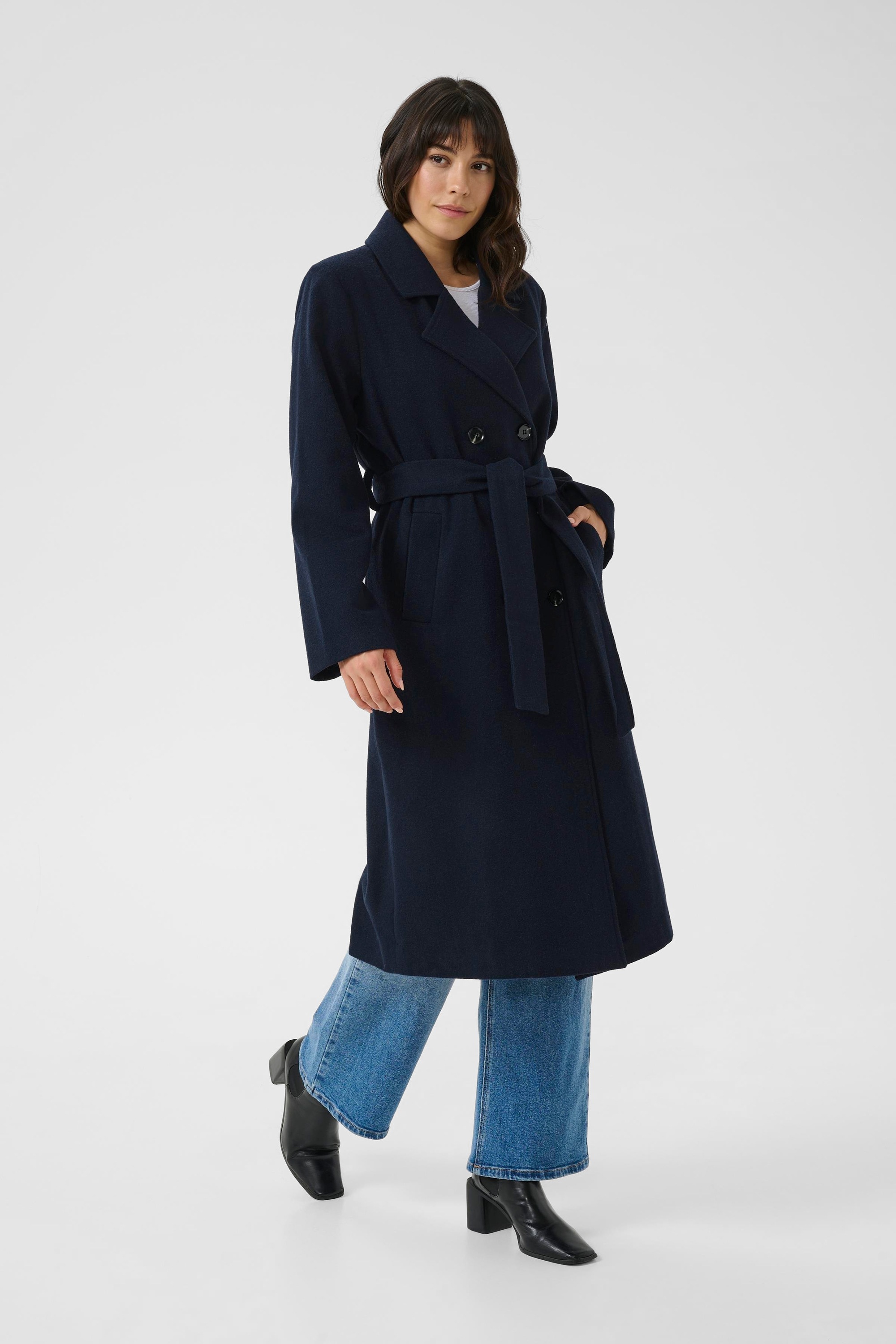 KAFFE Wintermantel »Damen Jacke KAfanny«