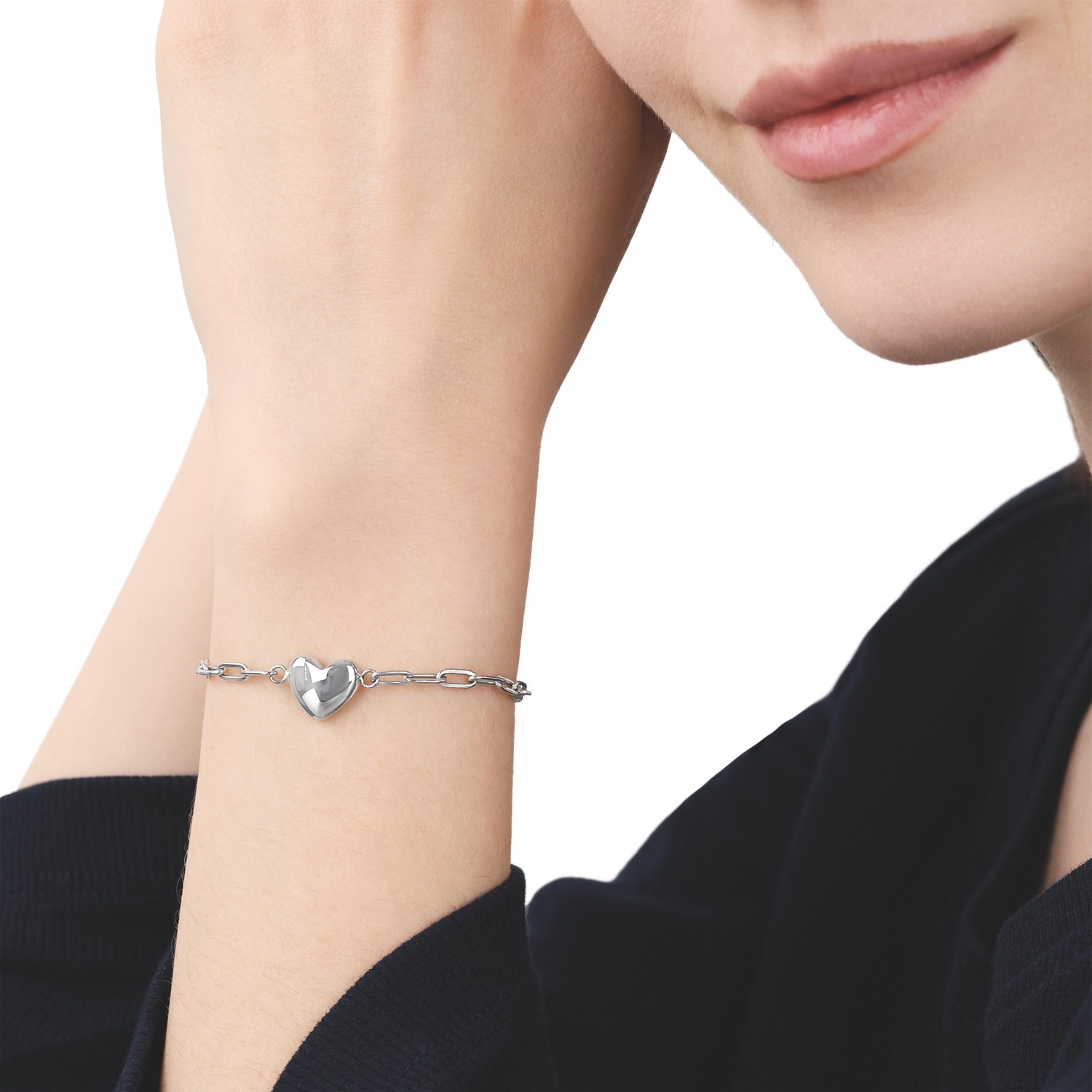 TOM TAILOR Armband »Schmuck Geschenk Edelstahl Herz«