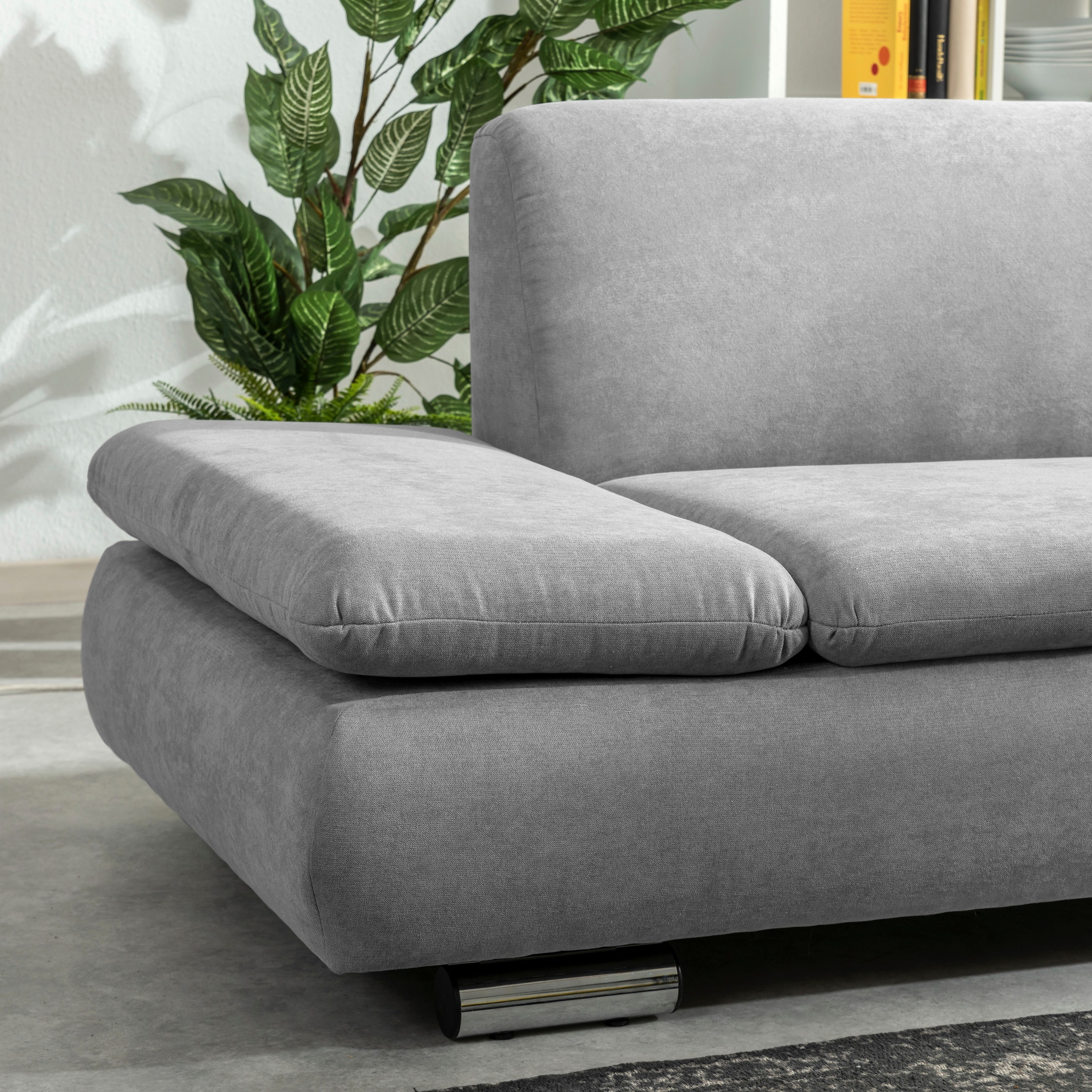 Max Winzer® Ecksofa »Toulouse modern und bequem, aktuelles Design, hoher Sitzkomfort«, mit klappbaren Armlehnen, Breite 271 cm