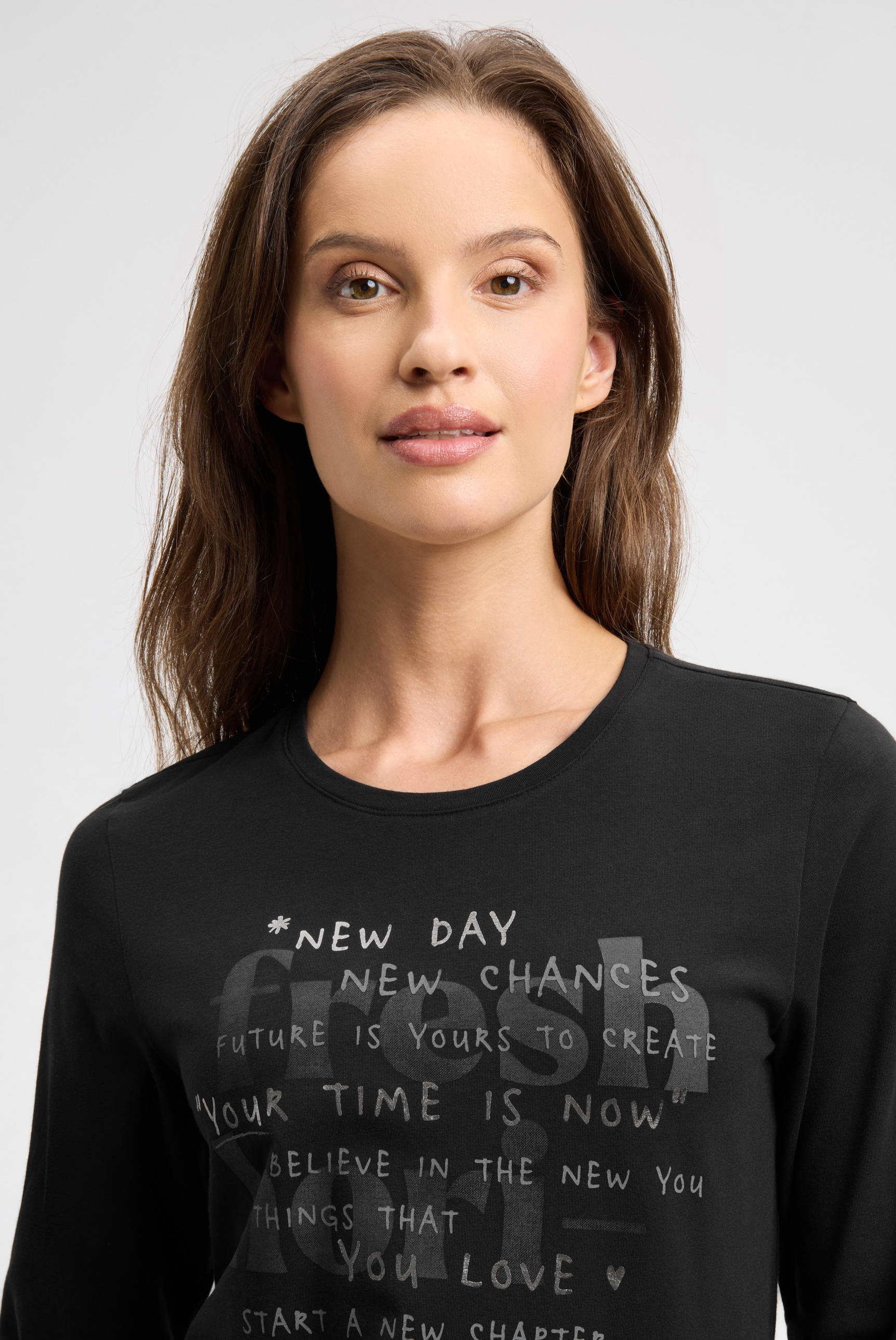 SOCCX Rundhalsshirt mit Baumwolle