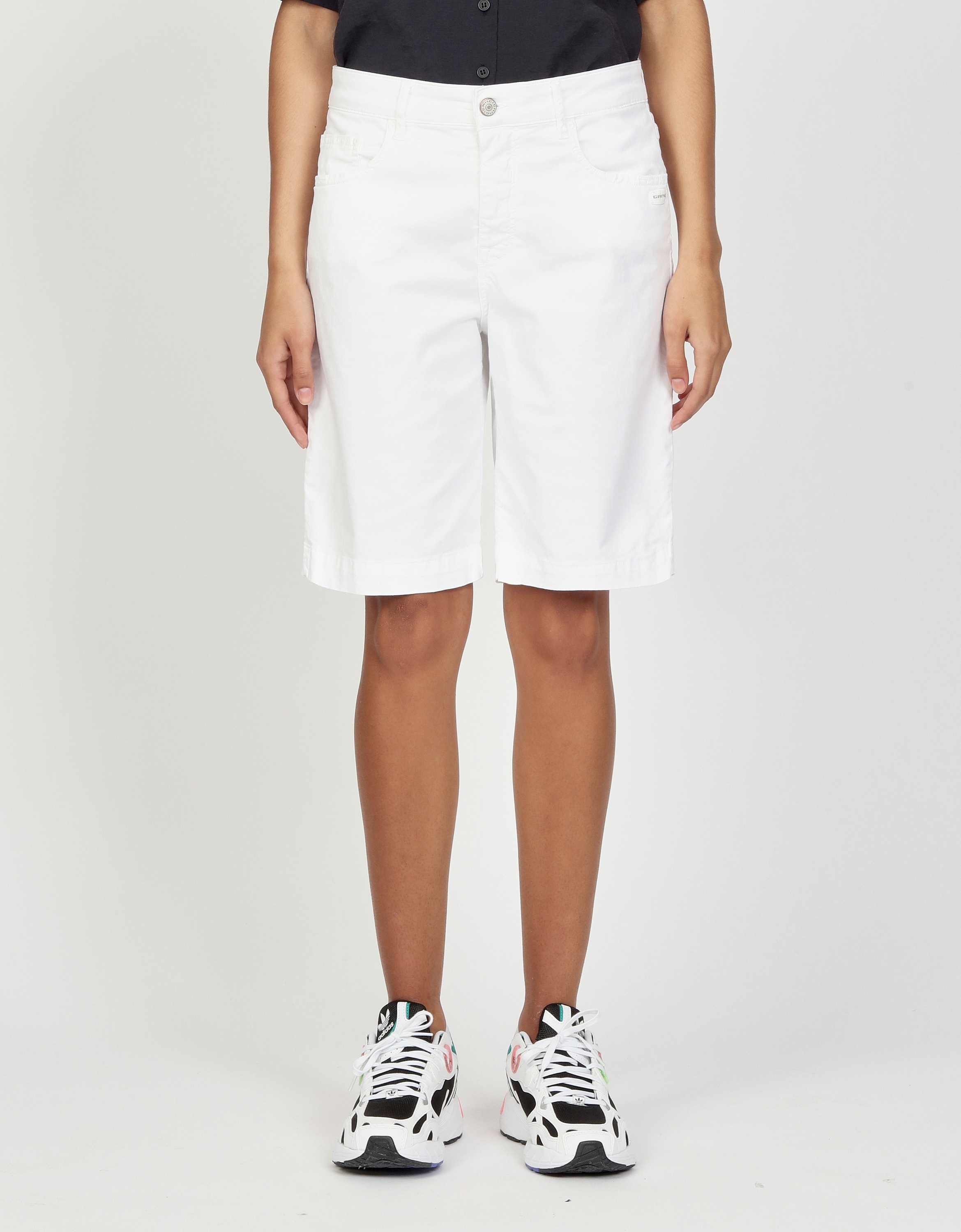 GANG Stoffhose "GANG Hosen Wide Fit 94CARLOTTA BERMUDA" günstig online kaufen