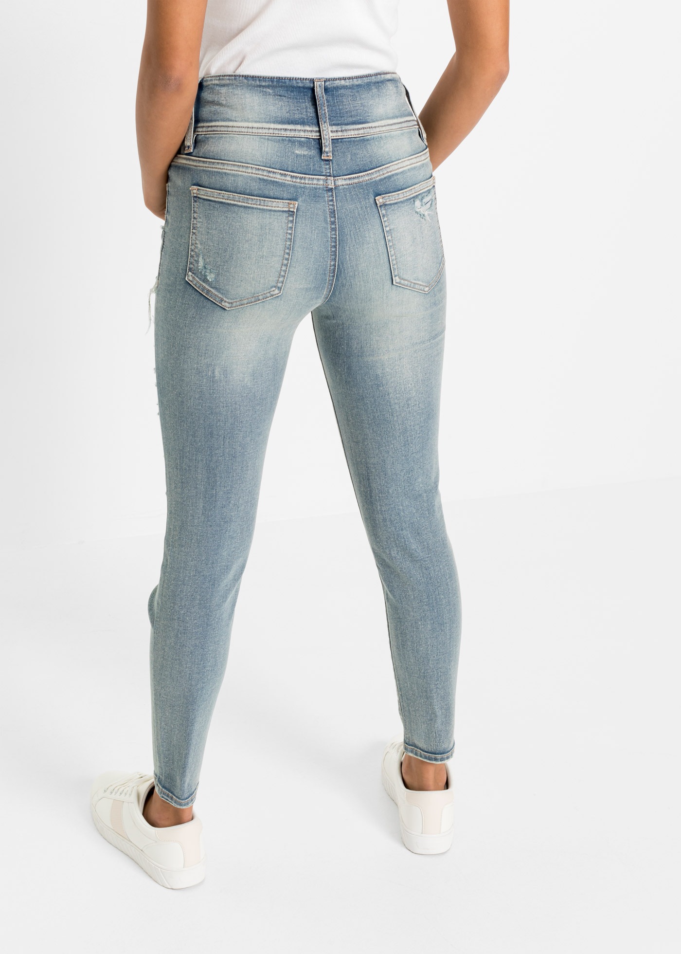 bonprix Skinny-fit-Jeans "Skinny Jeans High Waist, Stretch", Skinny Jeans H günstig online kaufen